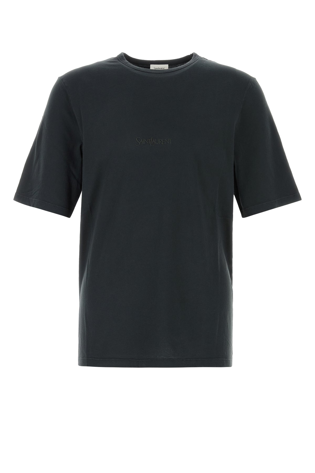 Saint Laurent T-shirt in cotone antracite