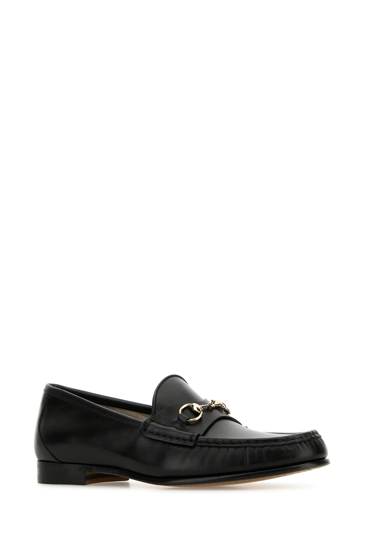 Gucci Mocassini in pelle nera, view 2