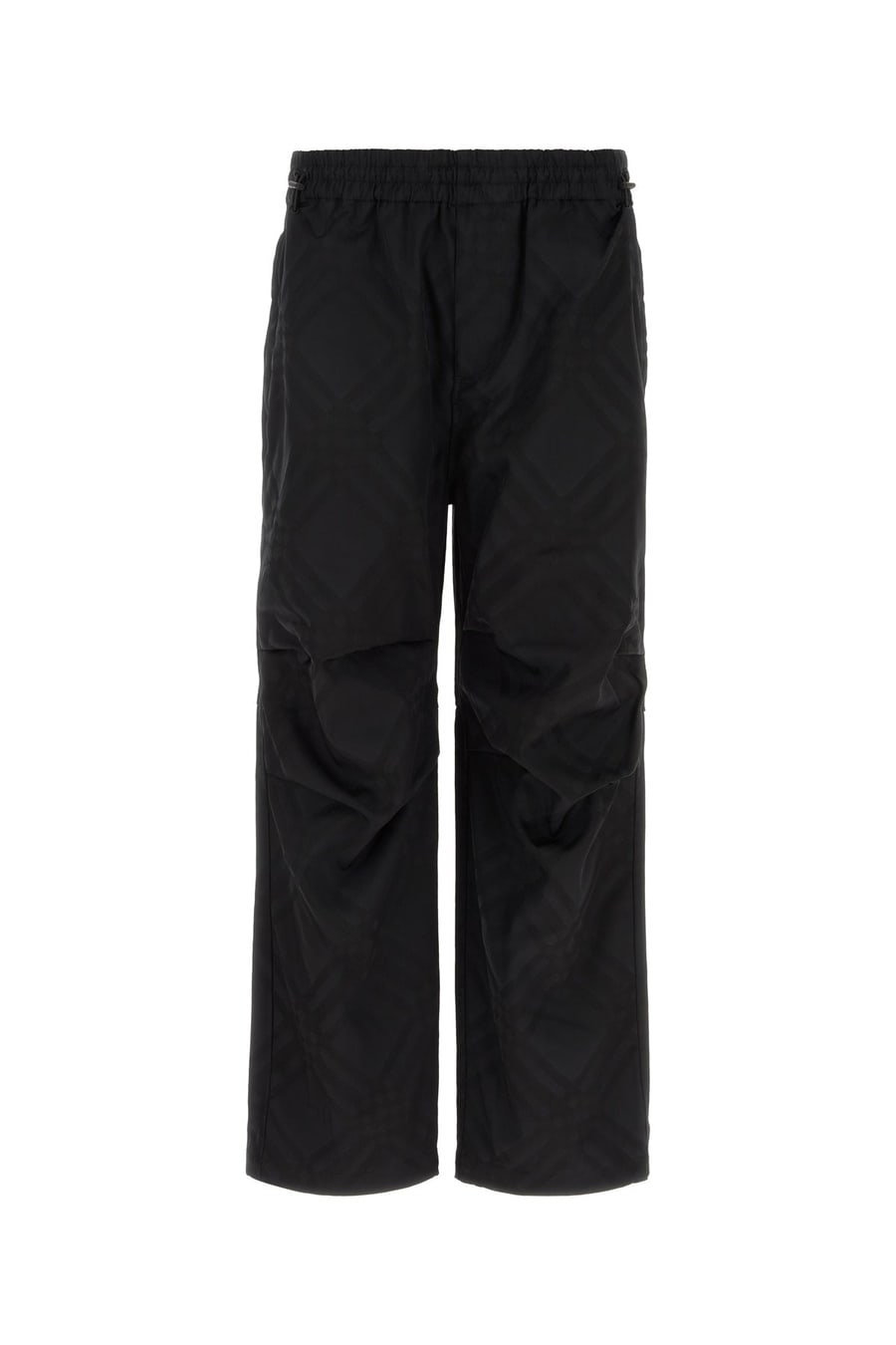 Burberry Pantalone in nylon nero