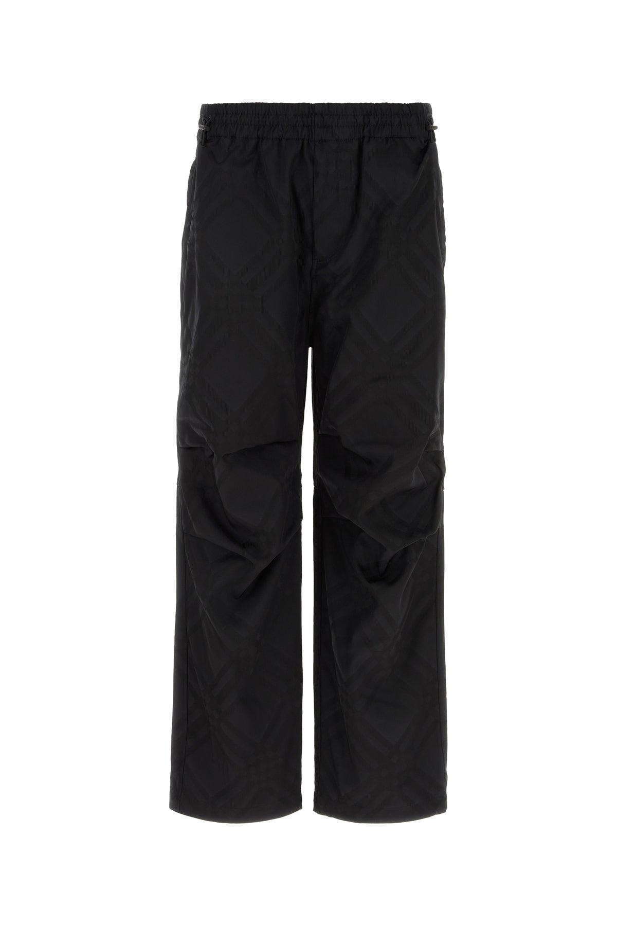 Burberry Pantalone in nylon nero