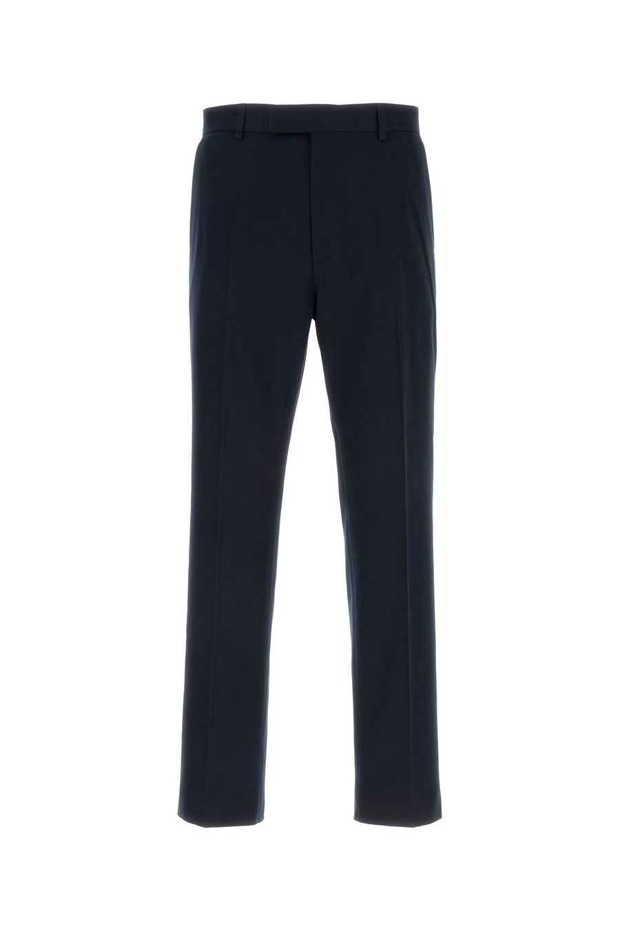Gucci Pantalone in gabardine blu navy