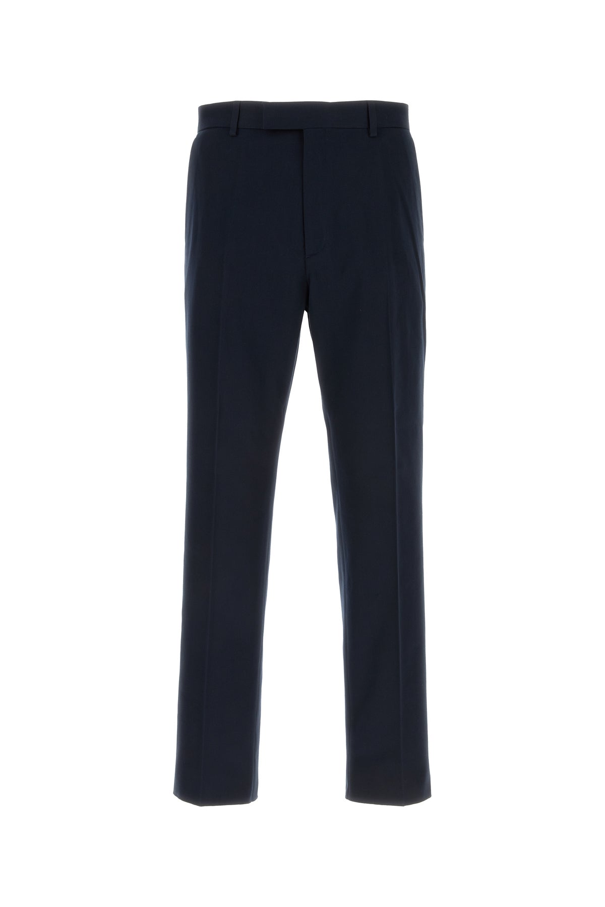 Gucci Pantalone in gabardine blu navy