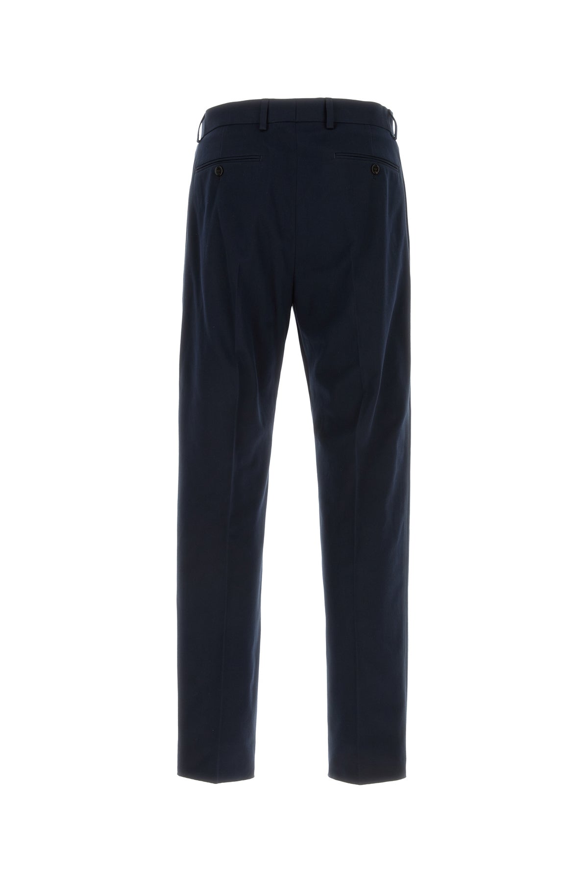 Gucci Pantalone in gabardine blu navy, view 2