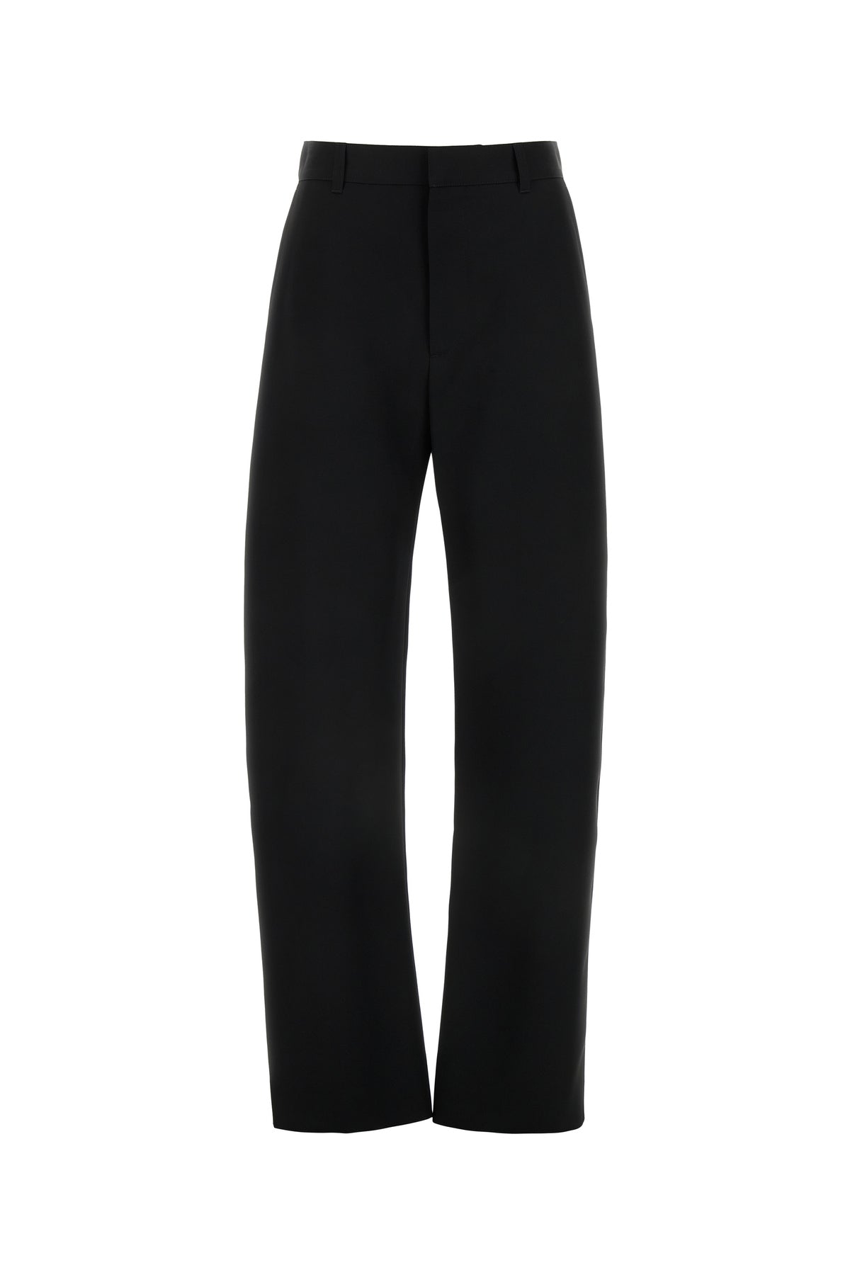 Bottega Veneta Pantalone in twill nero