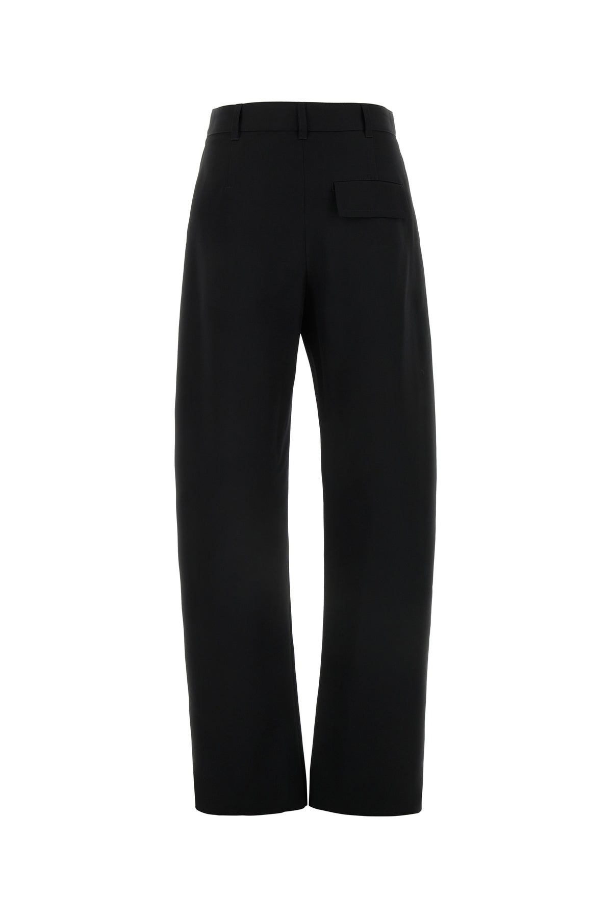 Bottega Veneta Pantalone in twill nero, view 2
