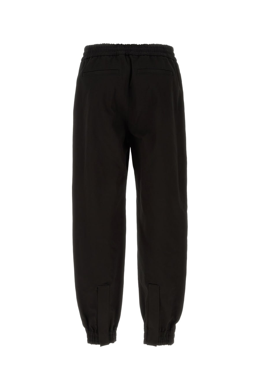 Alexander McQueen Pantalone ein denim nero, view 2