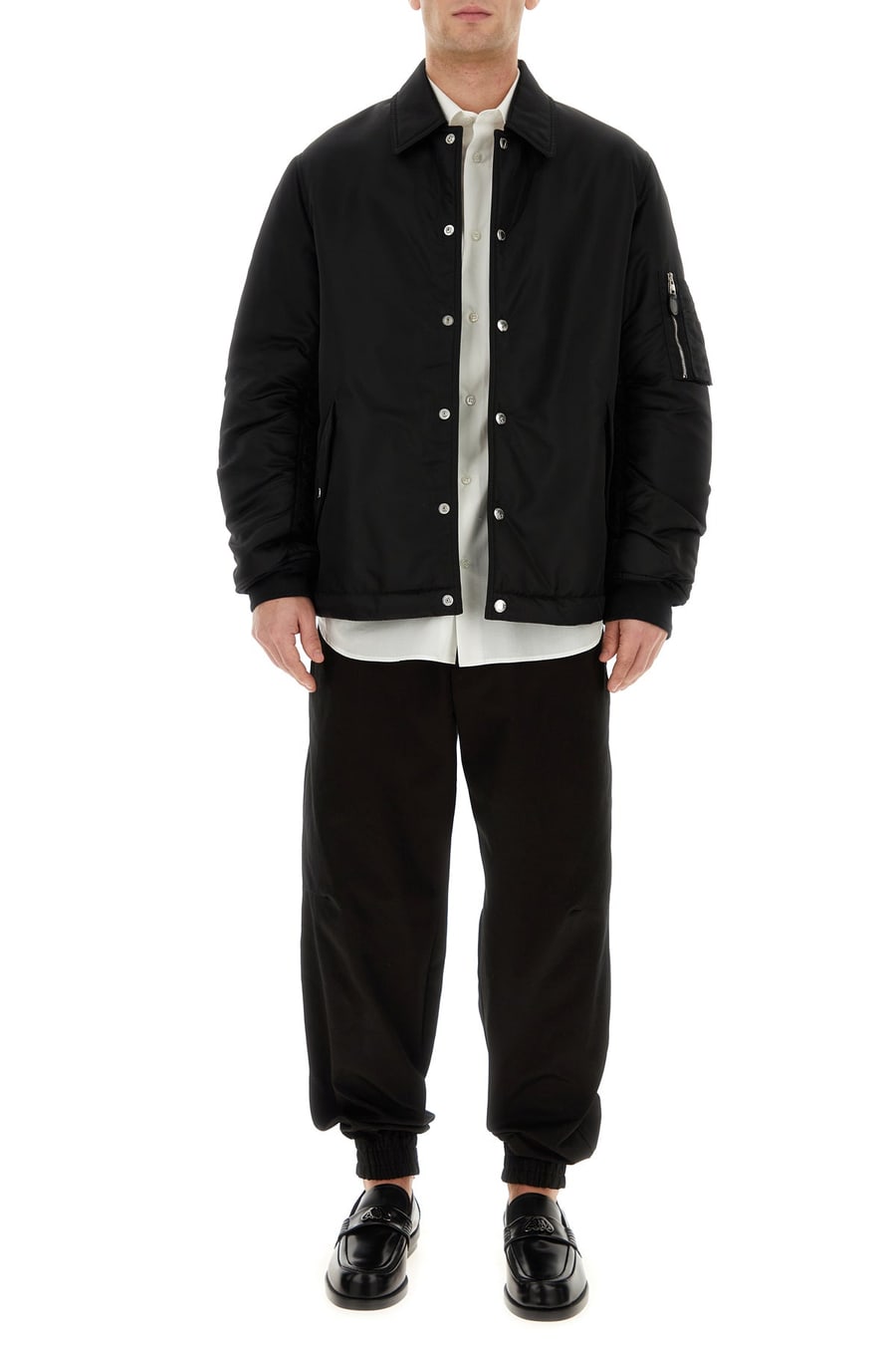 Alexander McQueen Pantalone ein denim nero, view 6