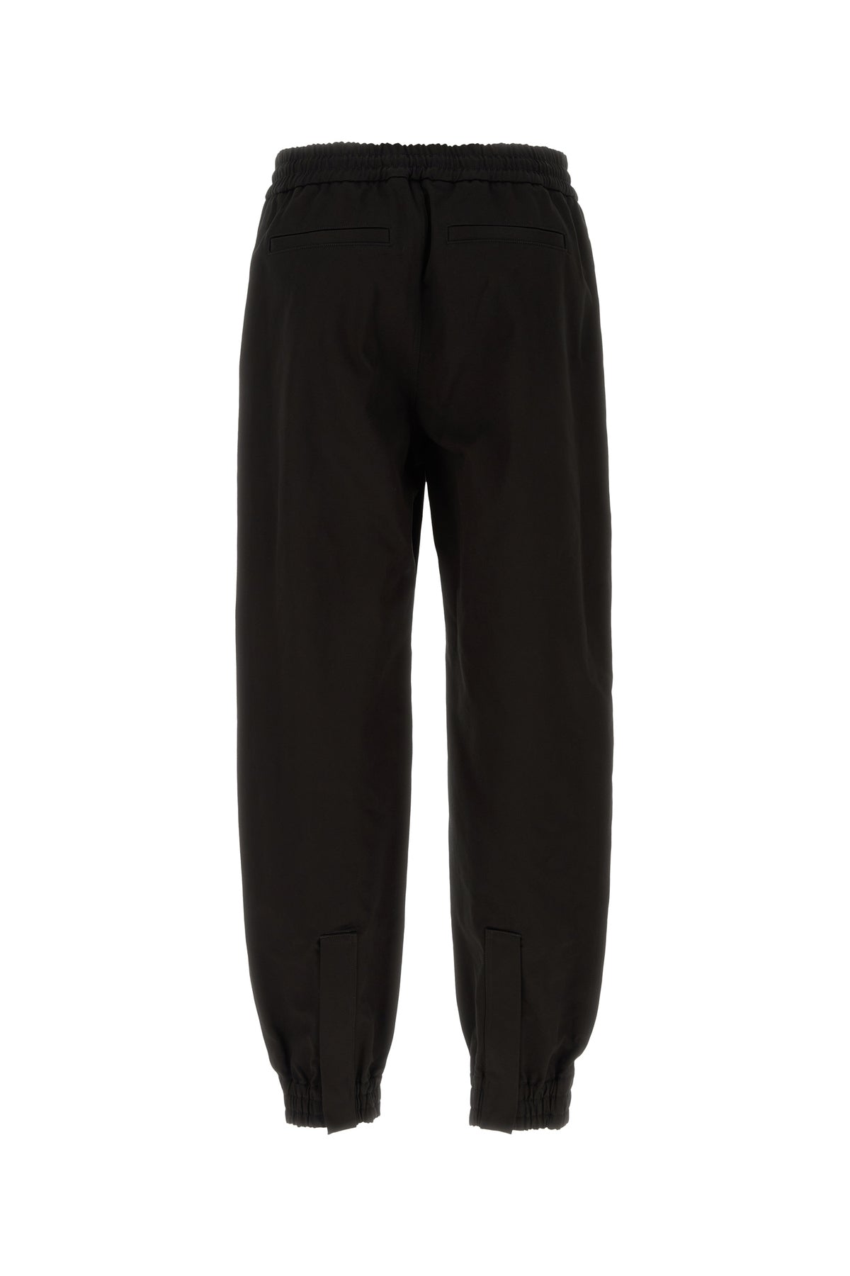Alexander McQueen Pantalone ein denim nero, view 2
