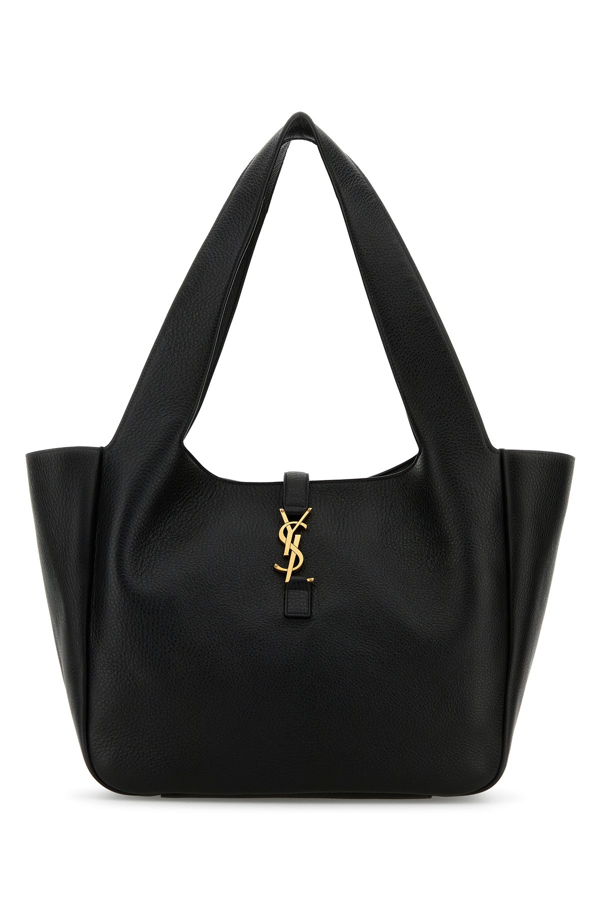 Saint Laurent Borsa shopping Le 5 à 7 Bea in pelle nera