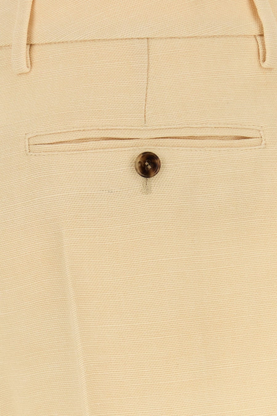 Valentino Garavani Bermuda in misto iuta crema, view 5