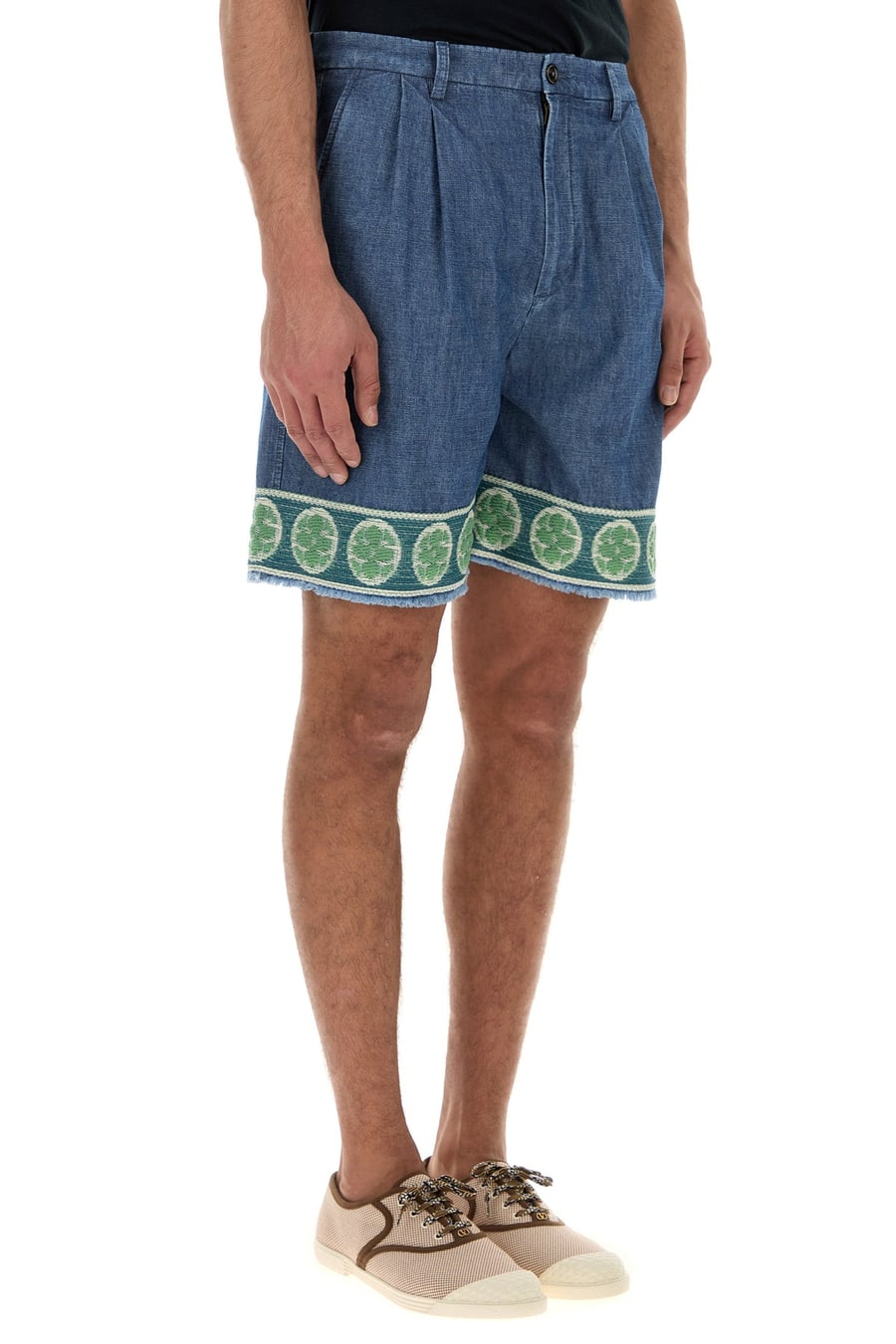 Valentino Garavani Bermuda in denim, view 3