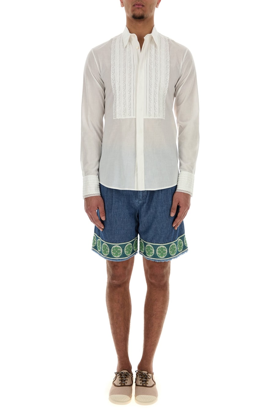 Valentino Garavani Bermuda in denim, view 6
