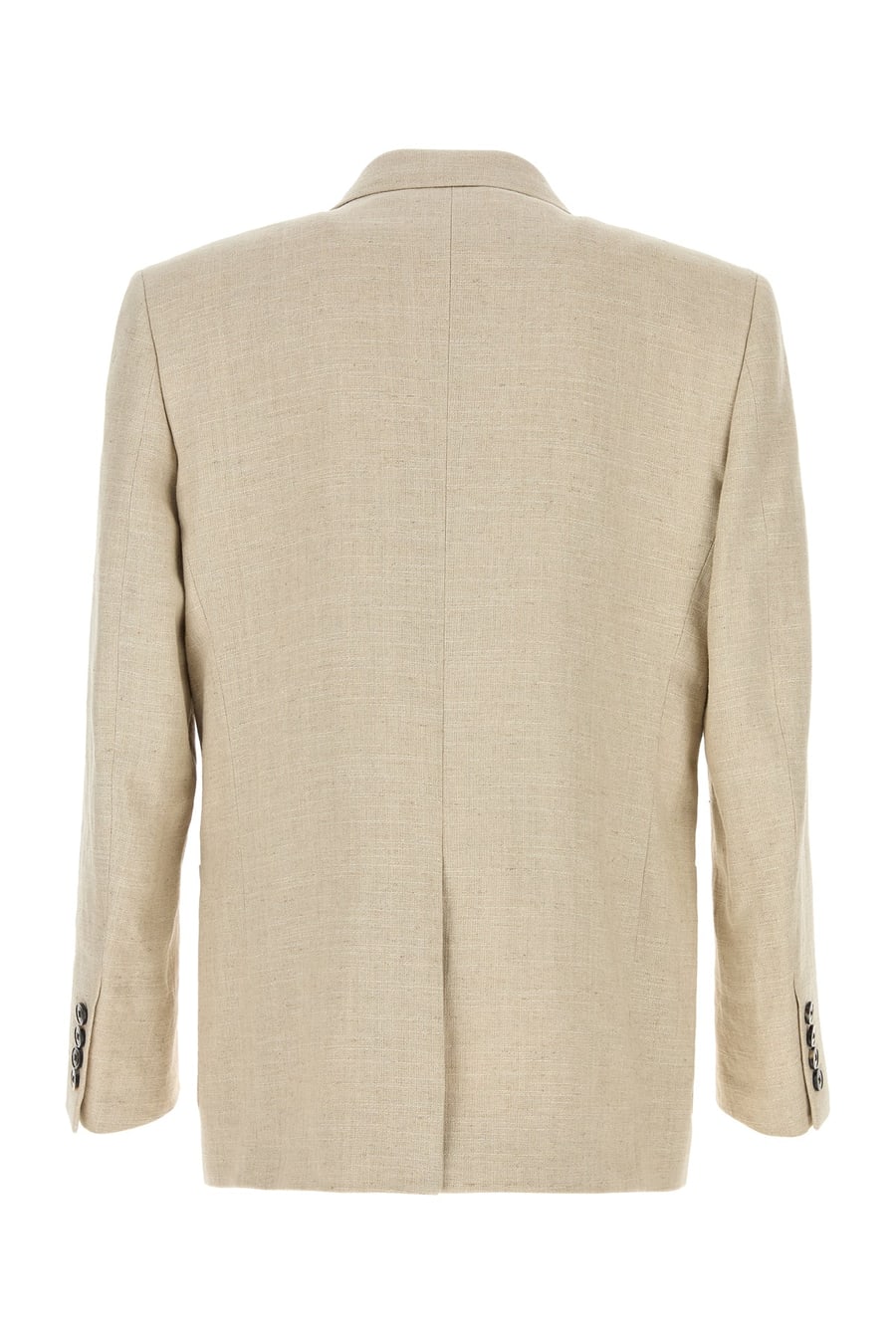 Valentino Garavani Giacca in misto lino beige, view 2