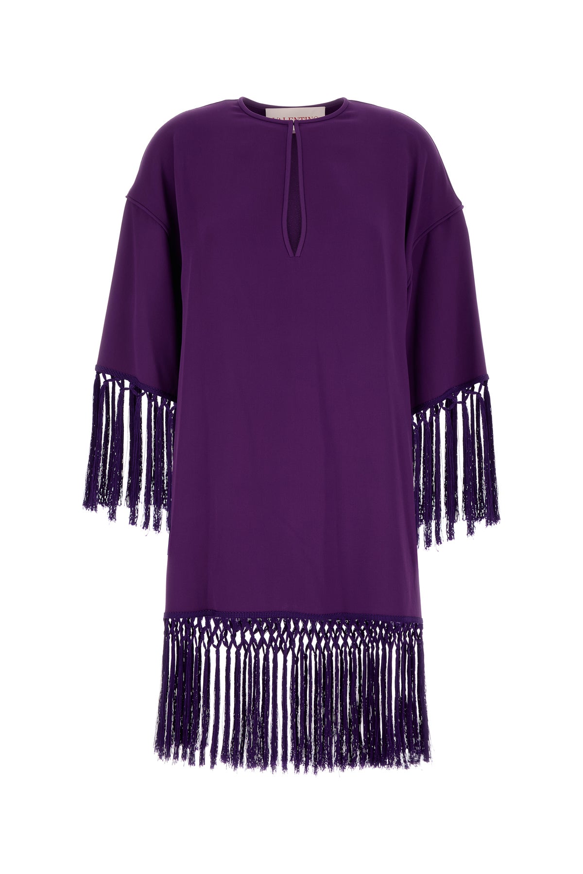 Valentino Garavani Abito in cady viola