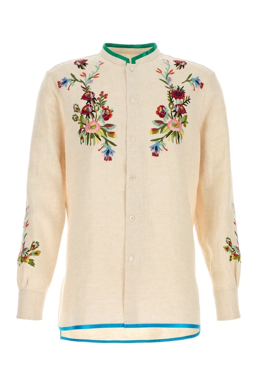 Valentino Garavani Camicia in lino avorio