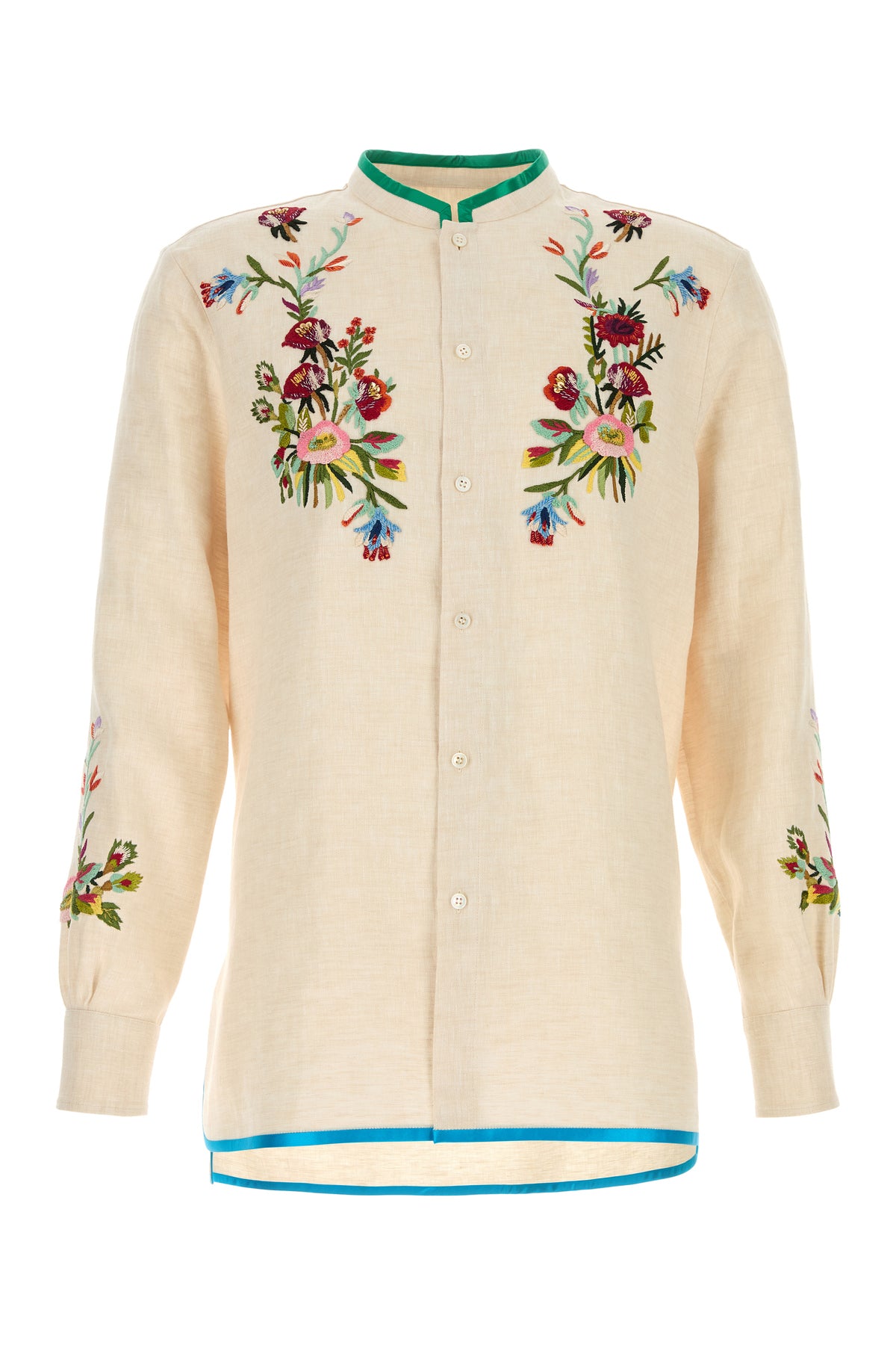 Valentino Garavani Camicia in lino avorio