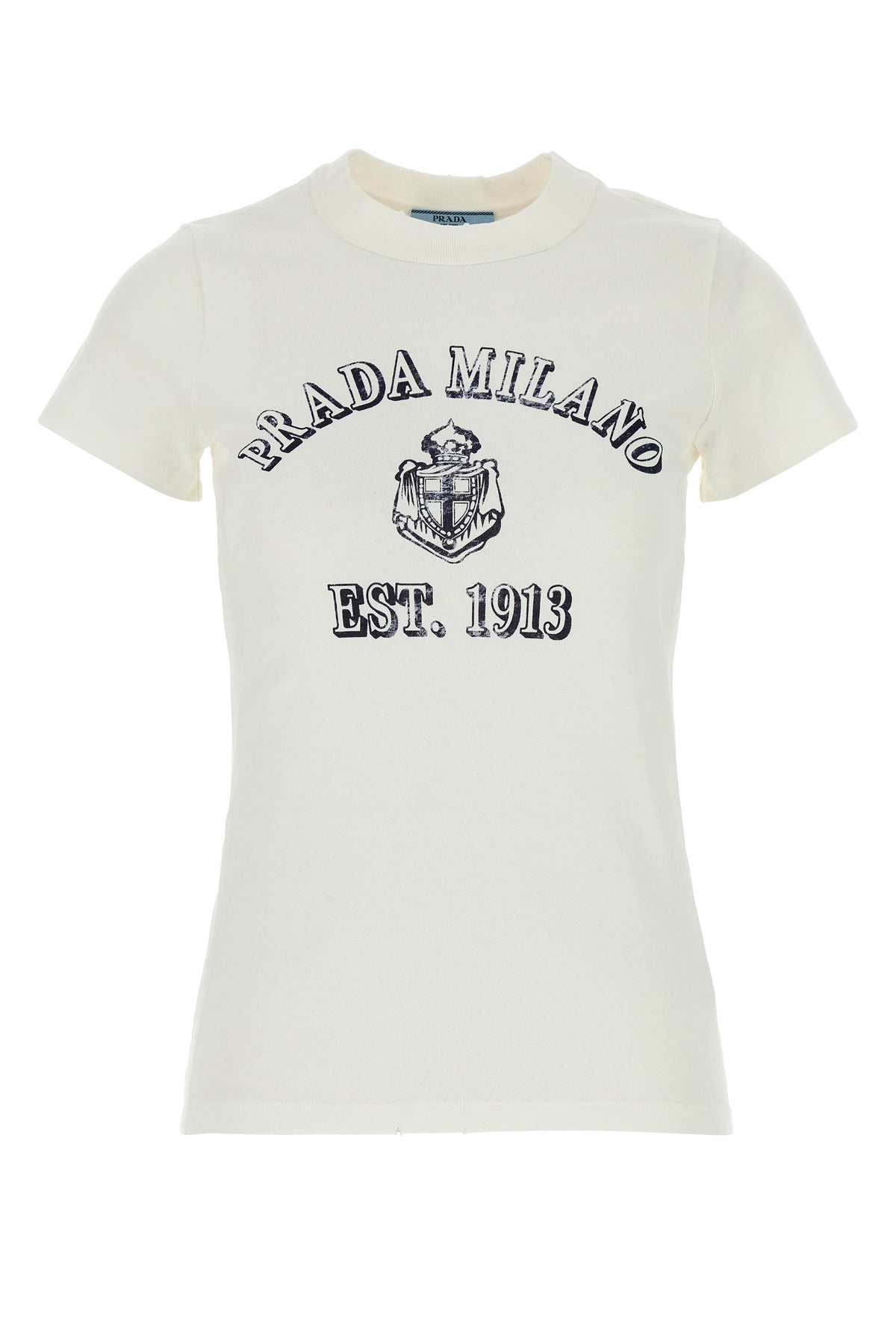 Prada T-shirt in cotone bianco