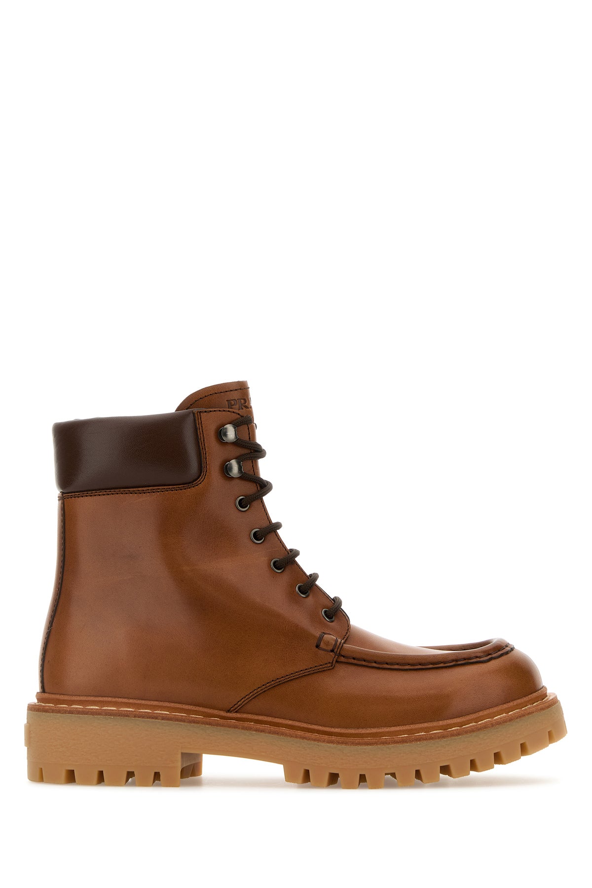 Prada Stivaletti in pelle caramello