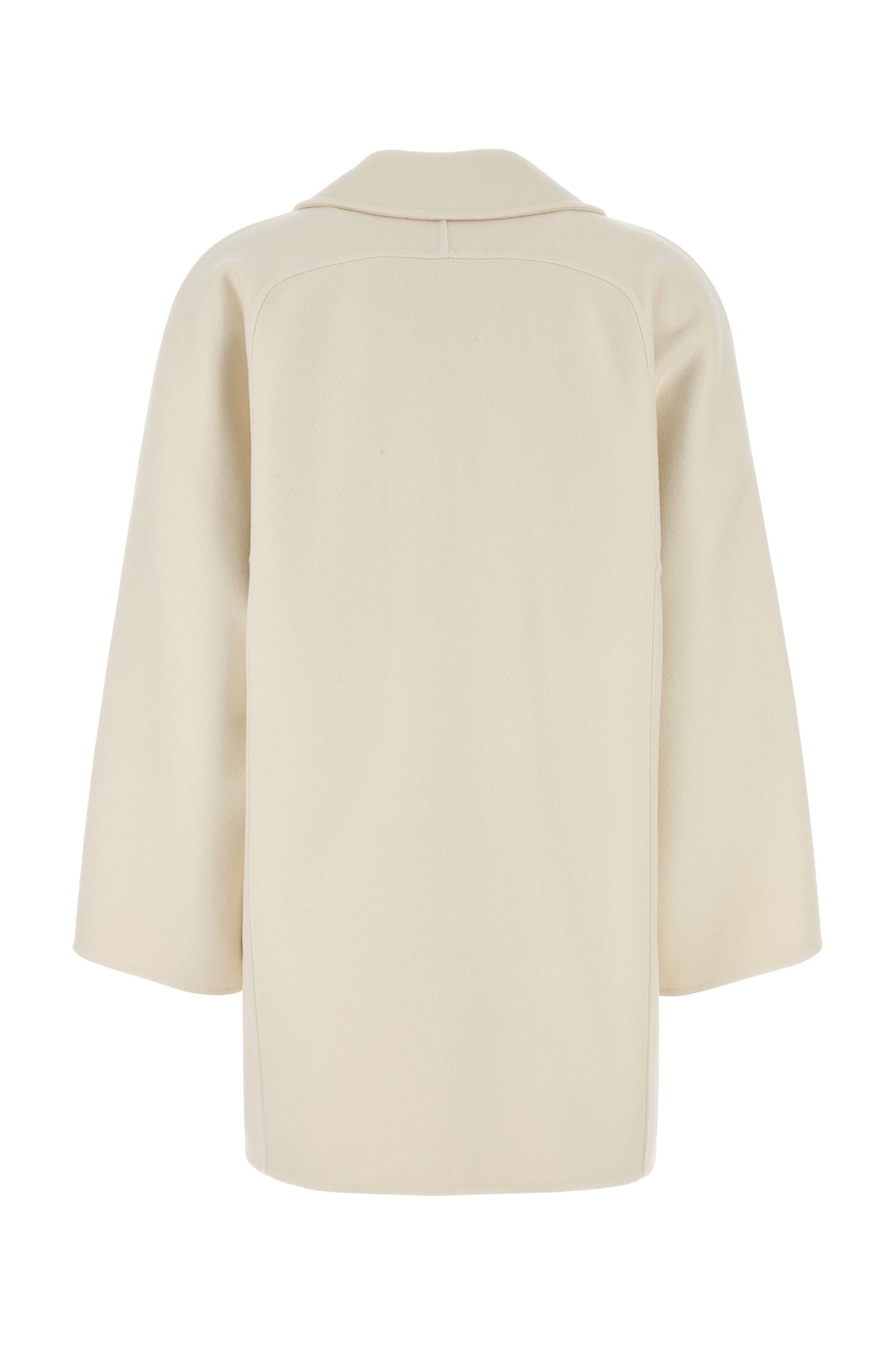 Max Mara Cappotto Orma in misto lana avorio, view 2