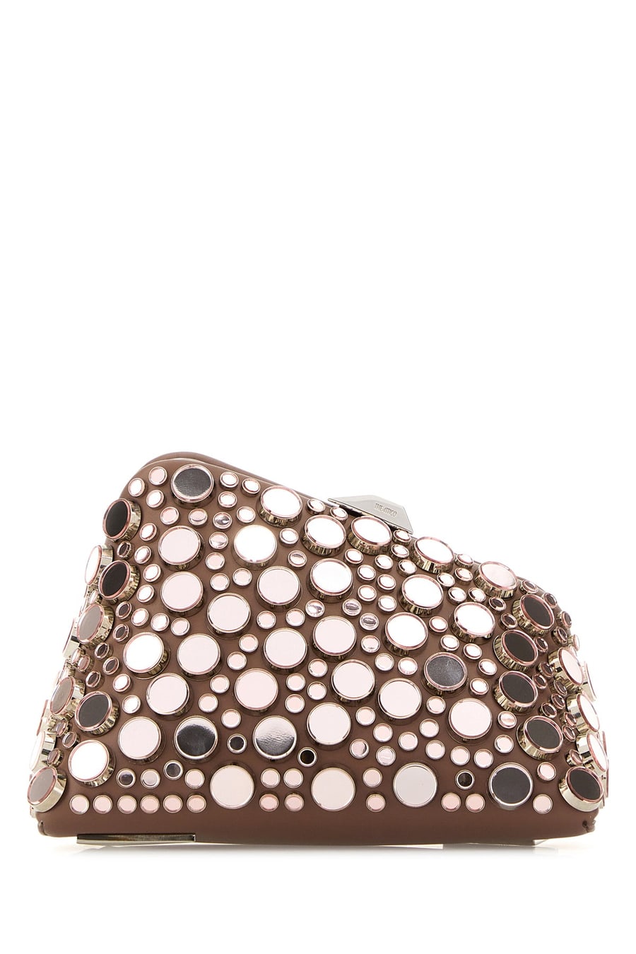 The Attico Clutch Midnight in pelle decorata