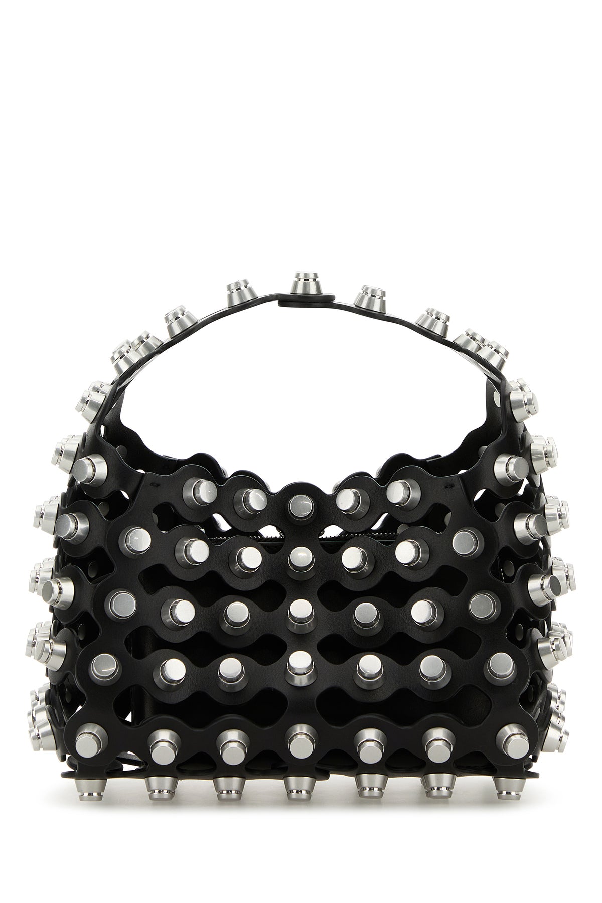 ALEXANDER WANG Borsa a mano Rex piccola in pelle decorata