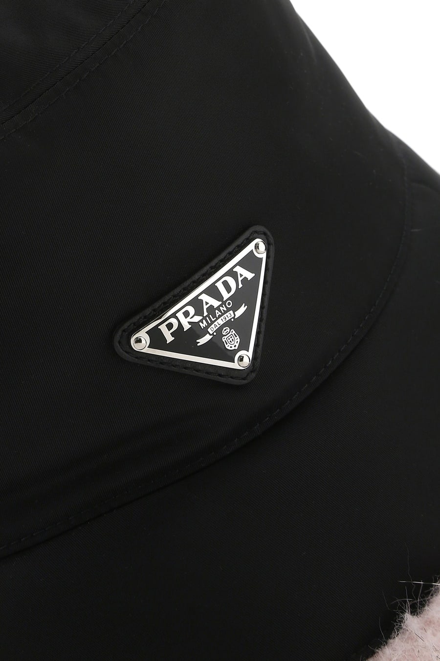 Prada Cappello in Re-Nylon nero, view 4