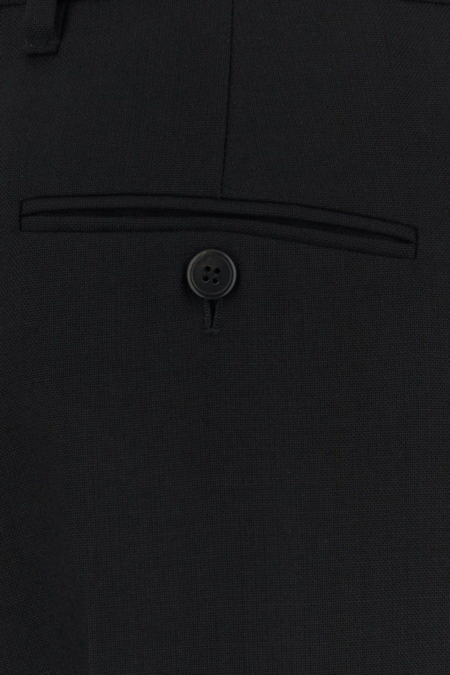 Prada Pantalone in lana nera, view 5