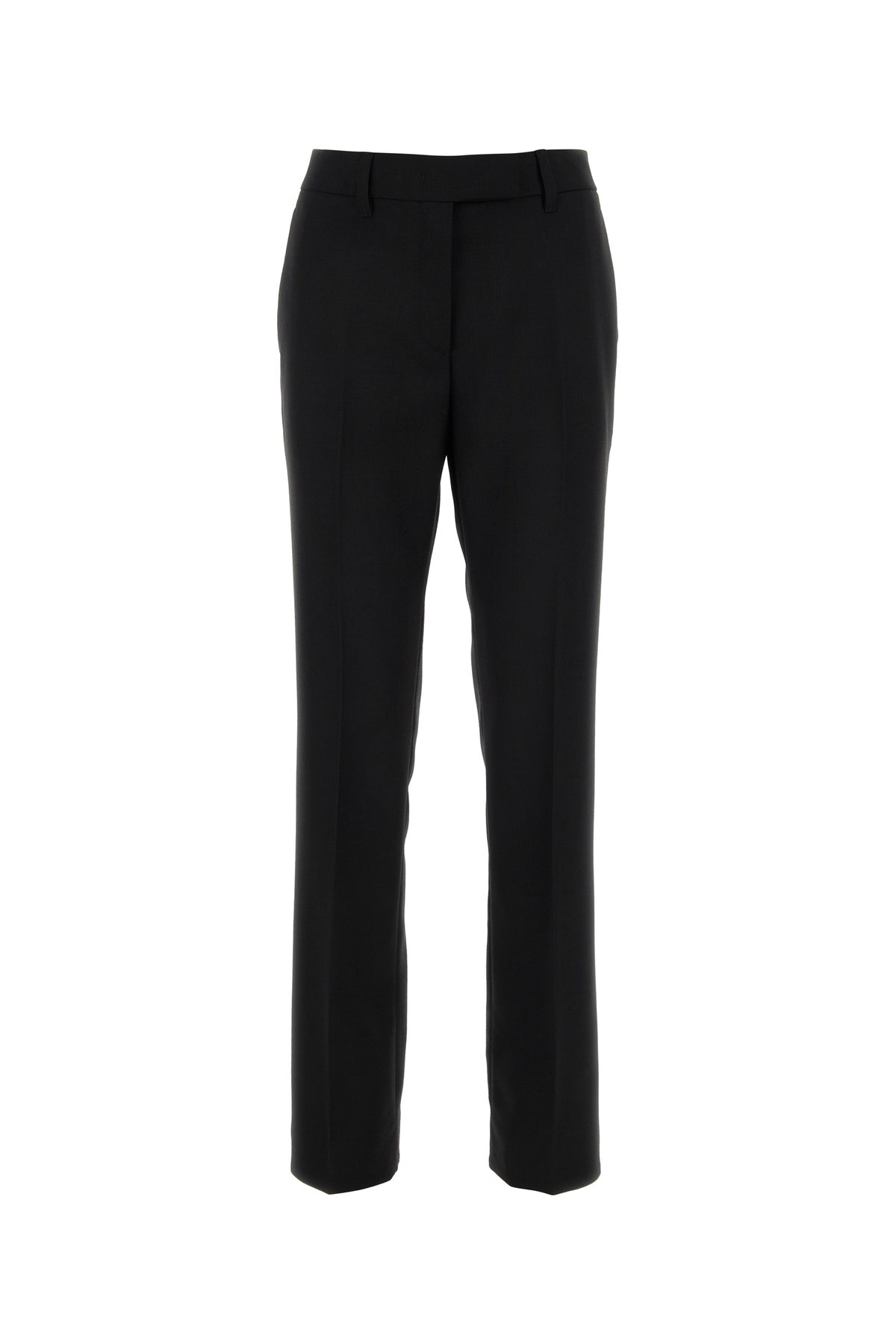 Prada Pantalone in lana nera