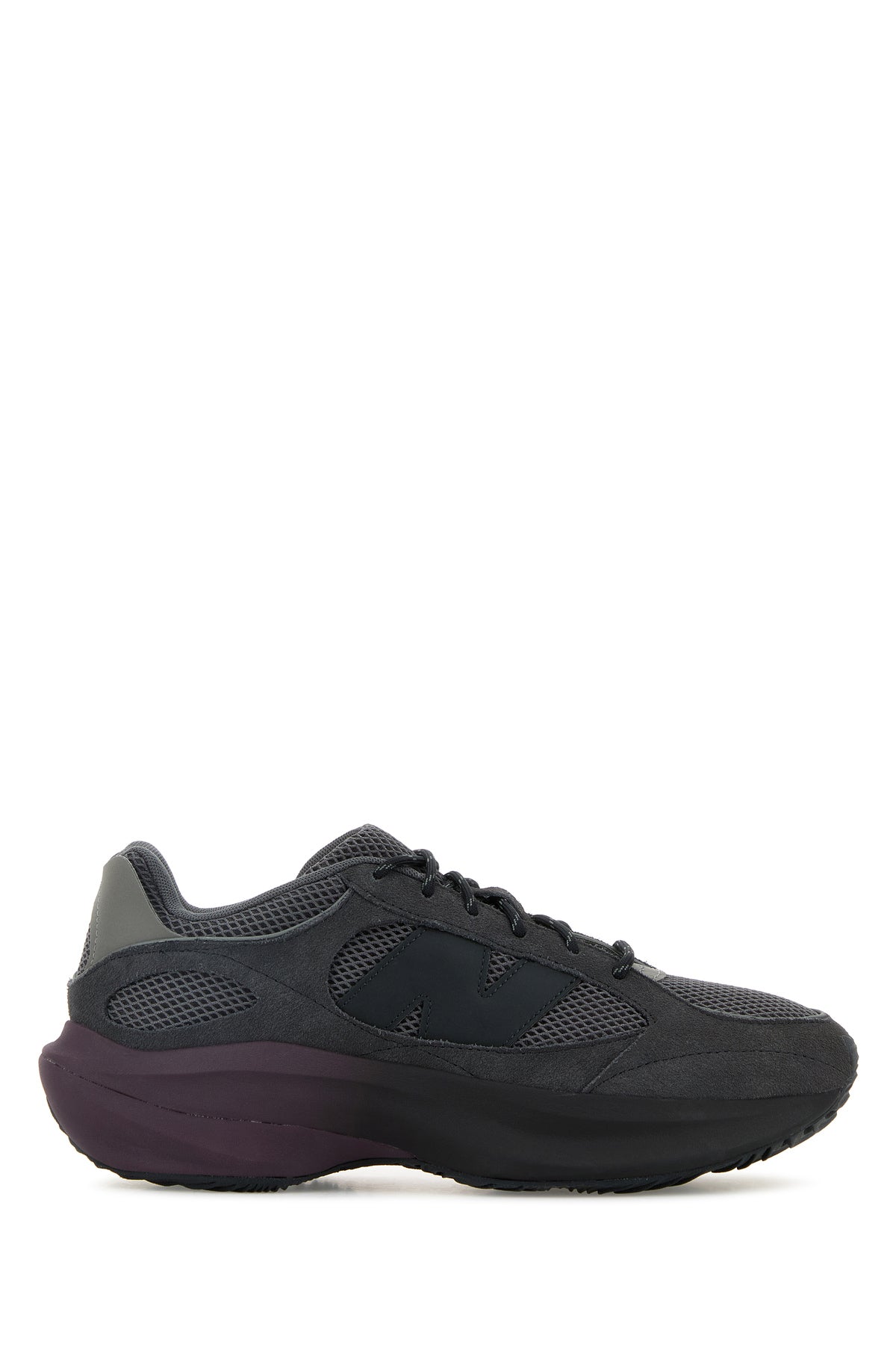 New Balance Sneakers WRPD grigio scuro in pelle scamosciata e rete