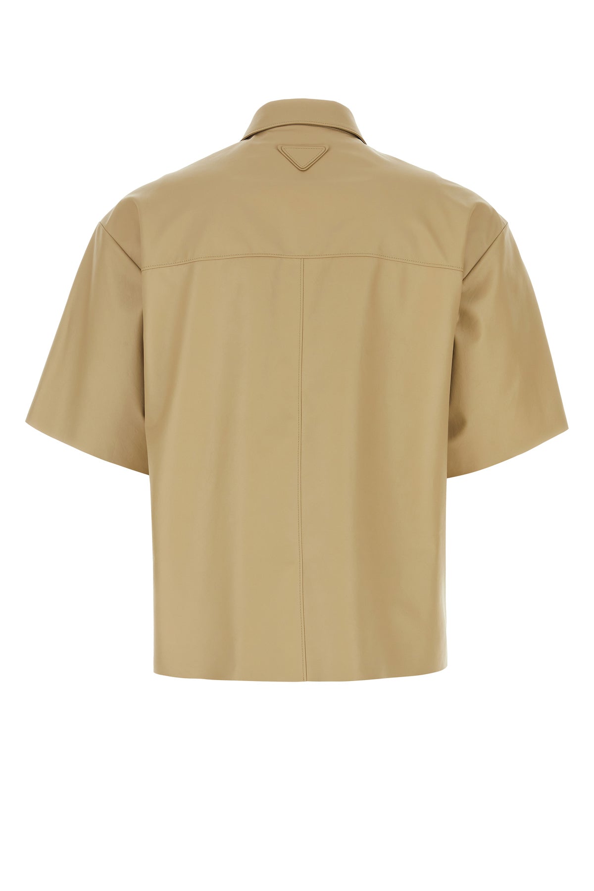 Prada Camicia in pelle beige, view 2