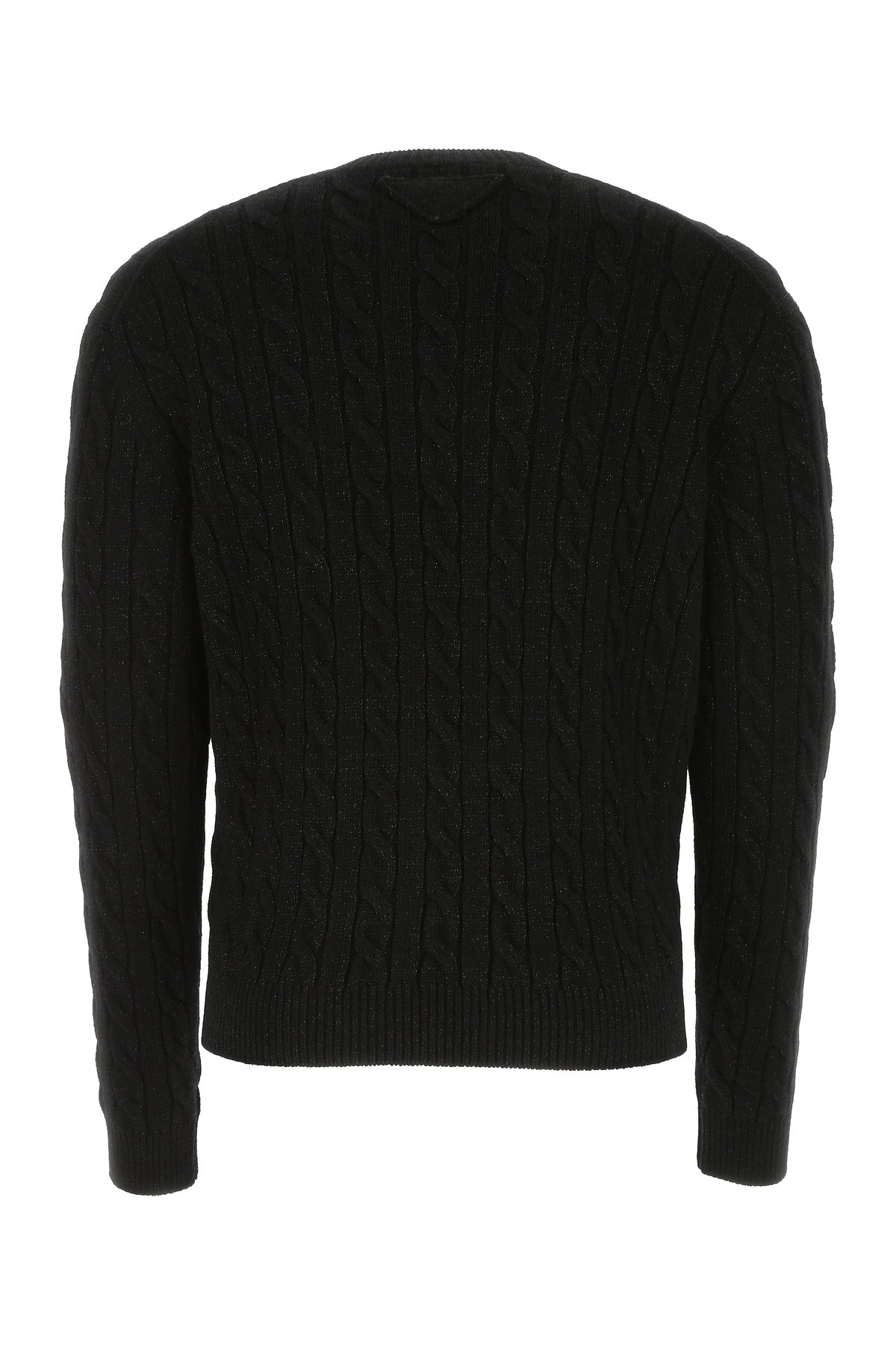 Prada Maglione in misto lana nera, view 2