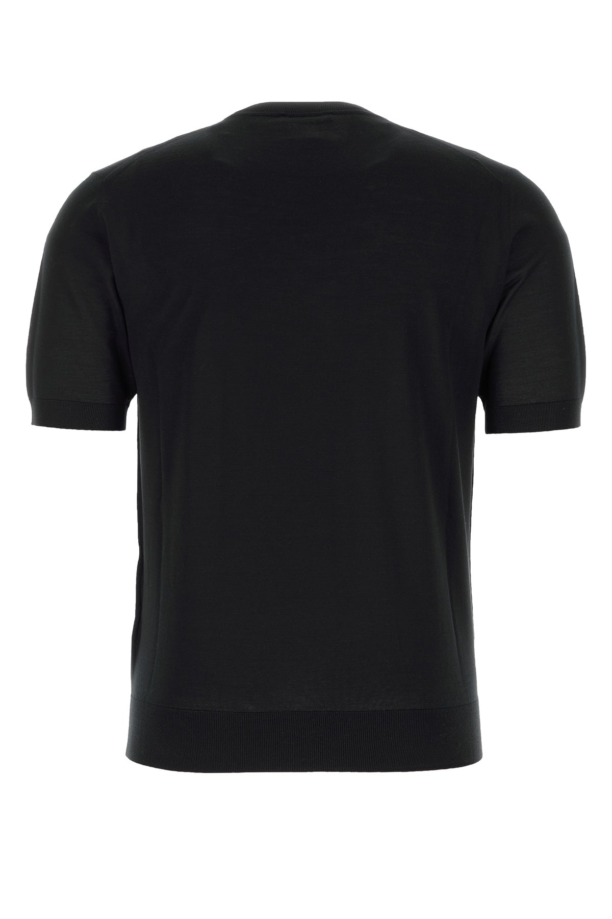 Prada T-shirt in lana nera, view 2