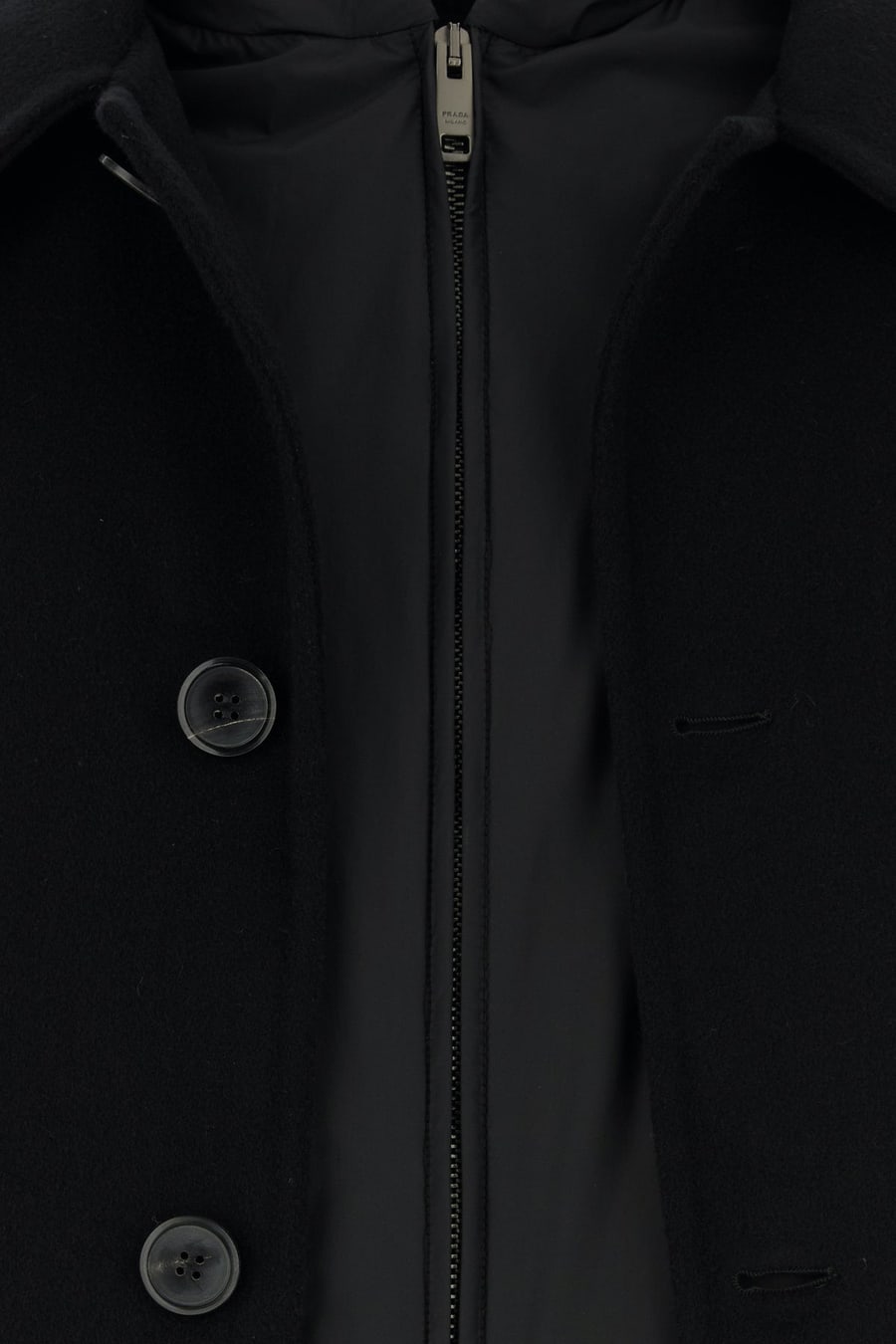 Prada Cappotto in cashmere nero, view 5