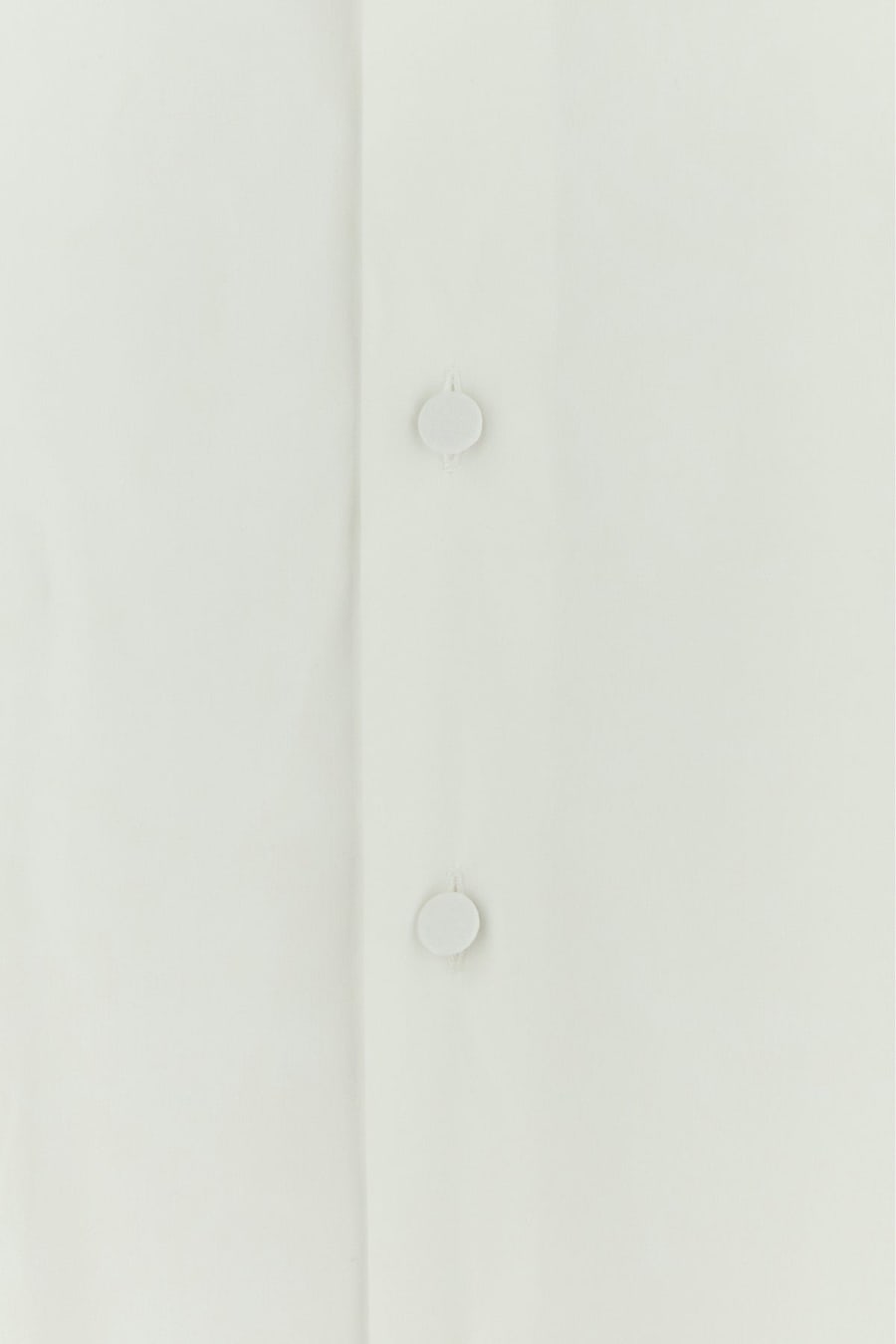 Prada Camicia in misto cotone stretch bianco, view 3