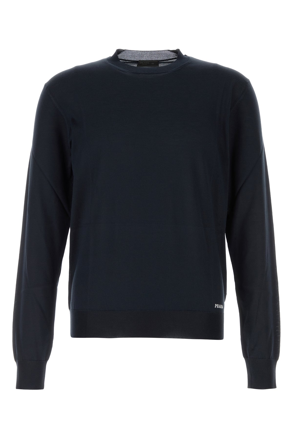 Prada Maglione in seta blu