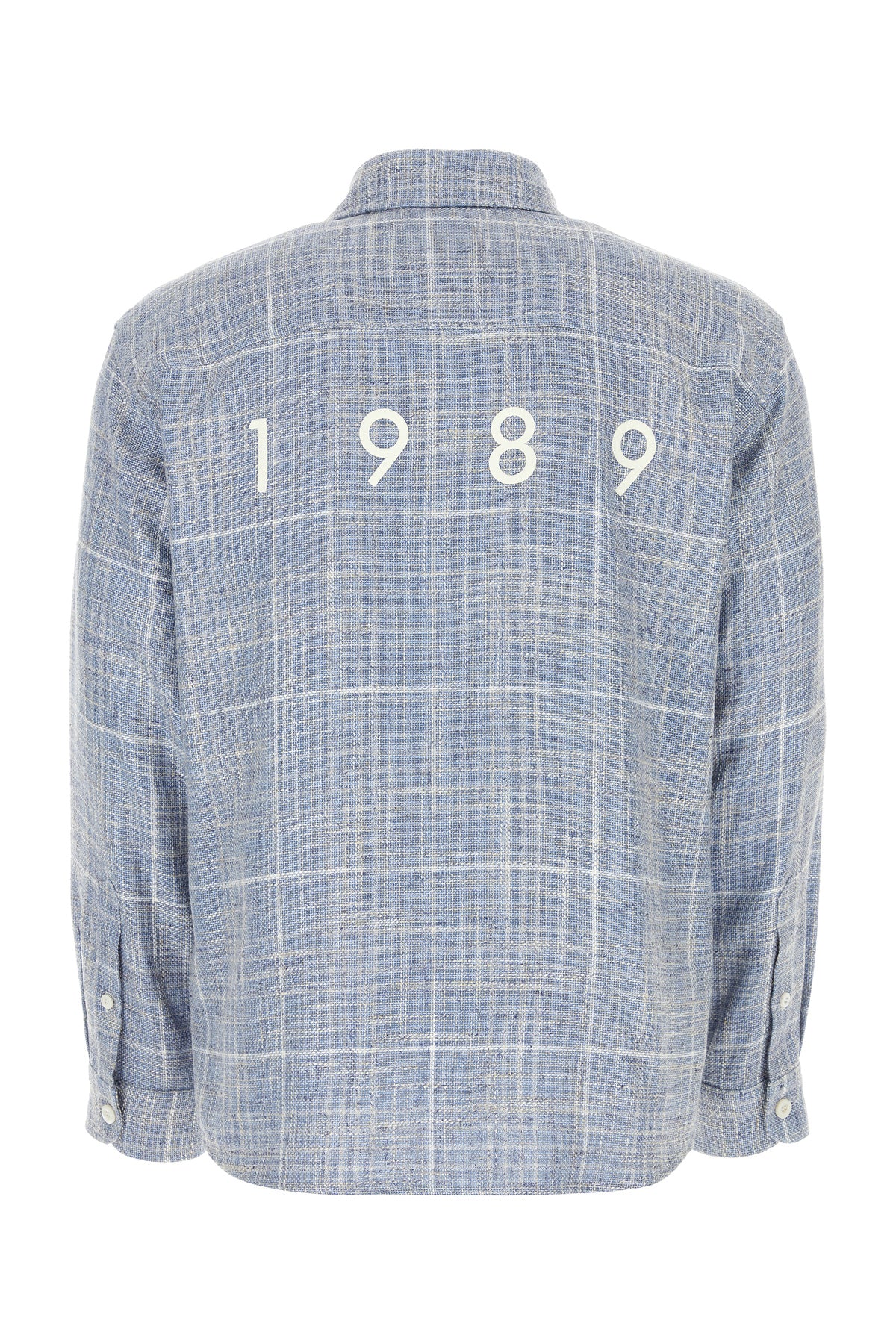 1989 STUDIO Camicia in flanella ricamata, view 2