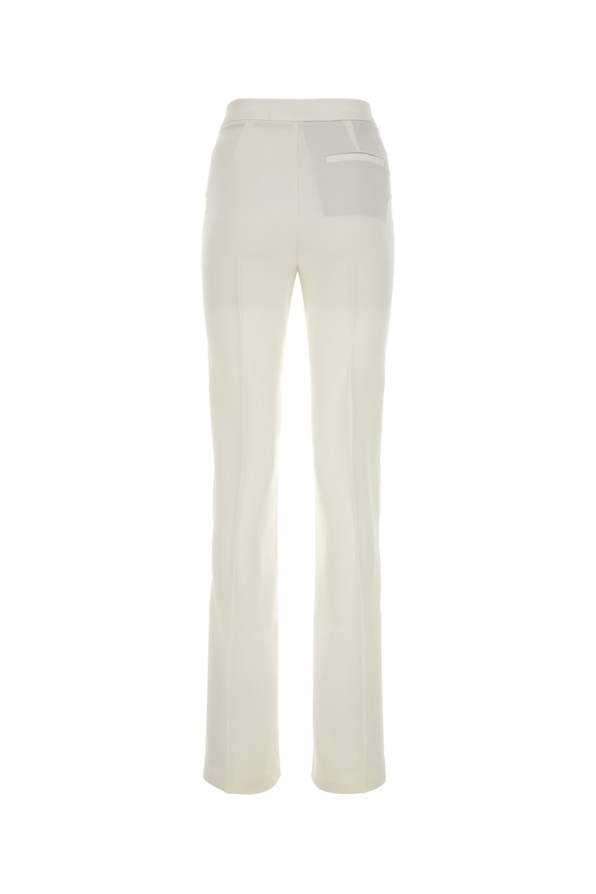 THE ANDAMANE Pantalone Gladys in crepe bianco, view 2