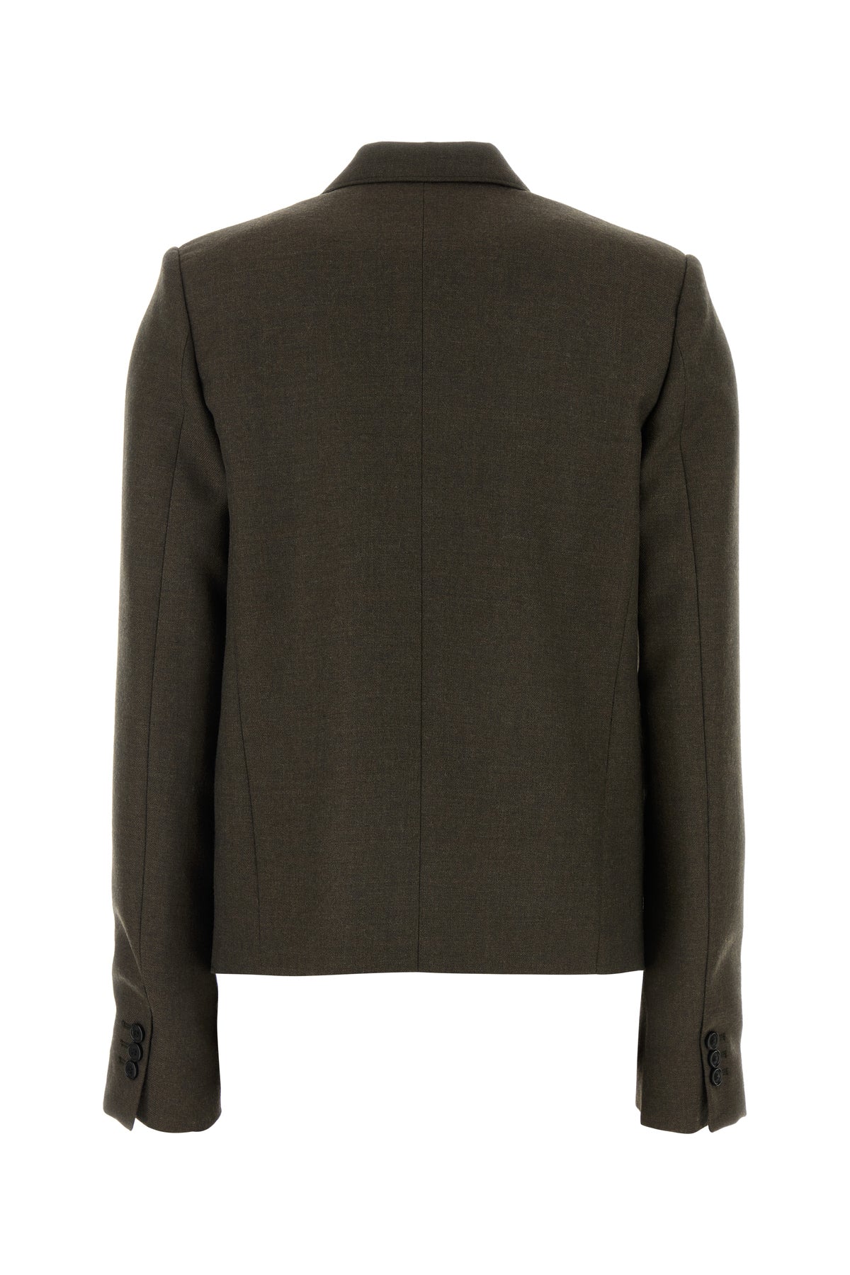 Loewe Giacca in lana marrone, view 2