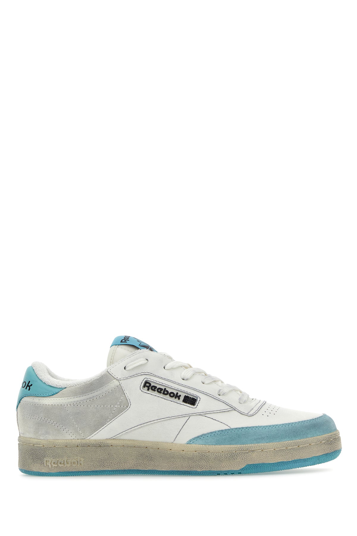 REEBOK Sneakers Club C bicolor in pelle e pelle scamosciata