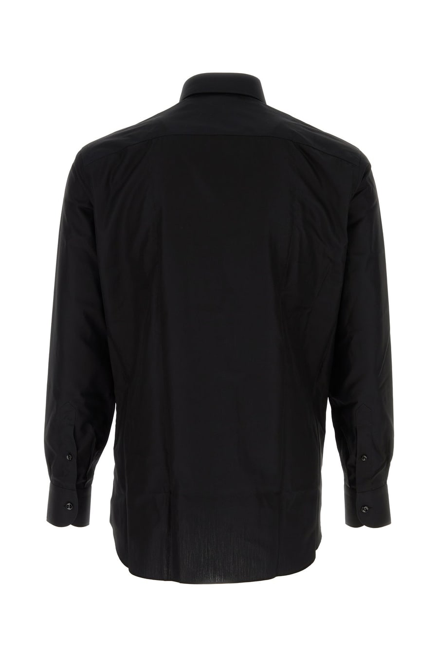 BRIONI Camicia in popeline nero, view 2
