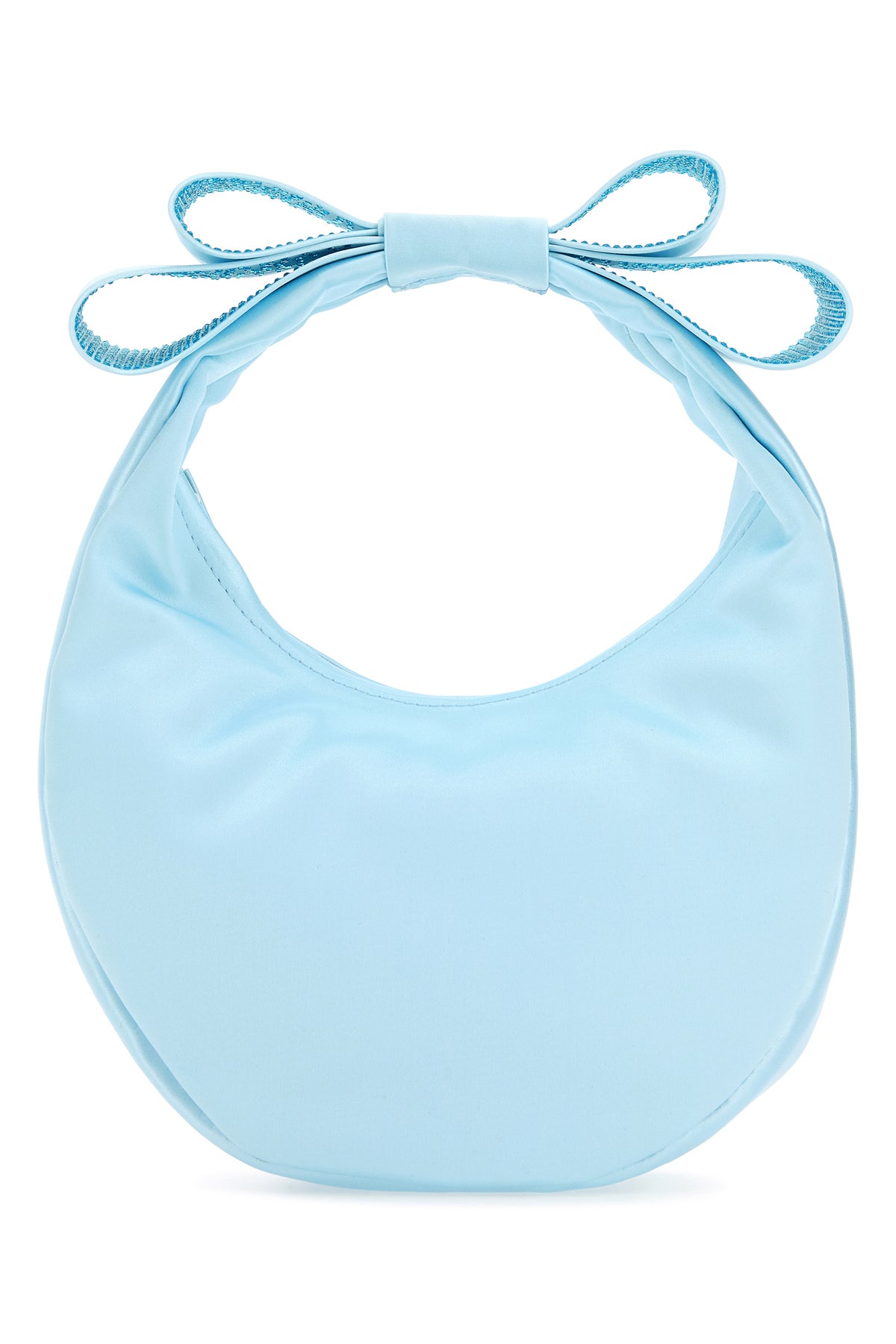 MACH&MACH Borsa a mano Cadeau piccola in raso azzurro pastello