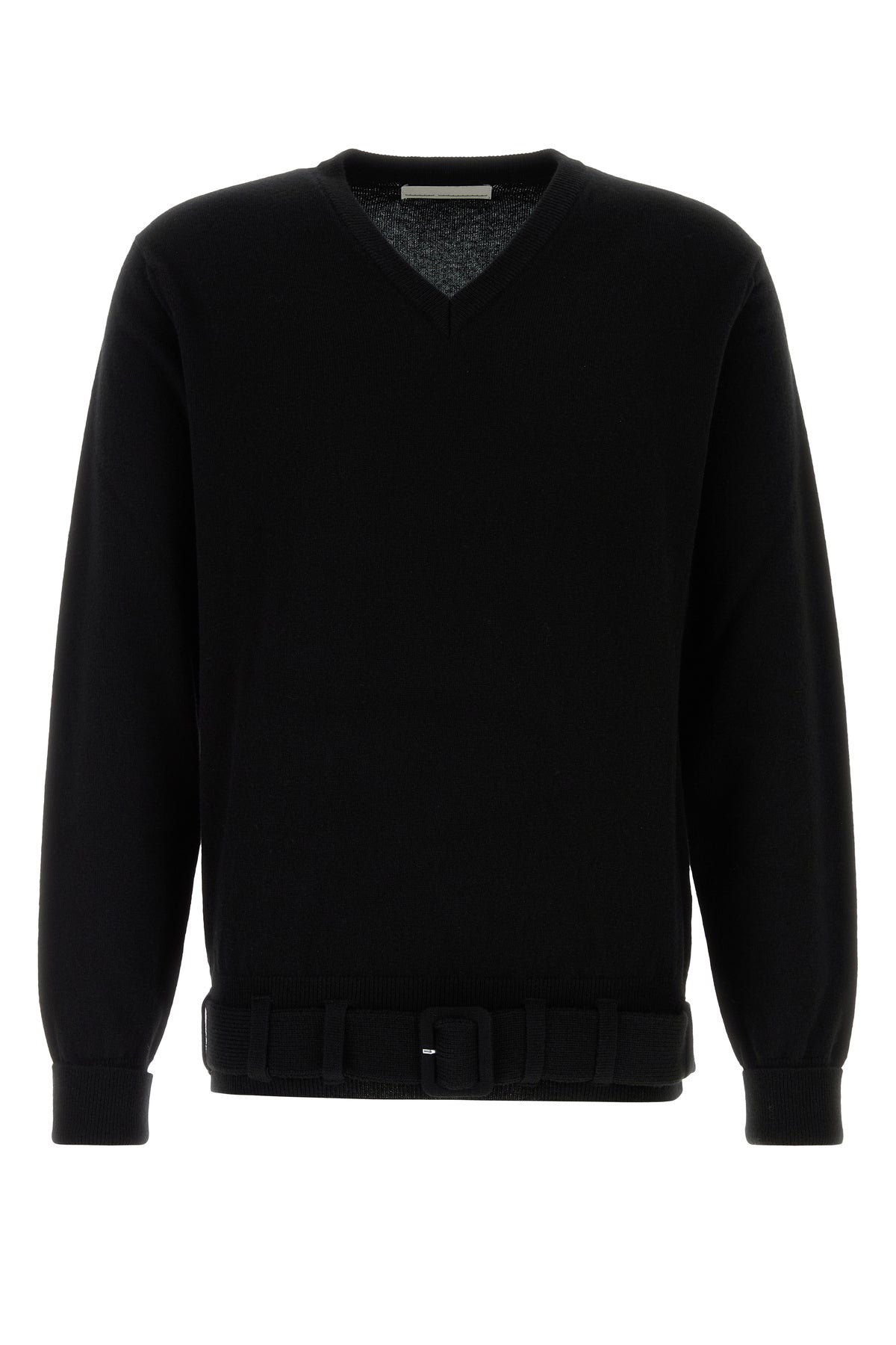 RANDOM IDENTITIES Maglione in misto lana nera