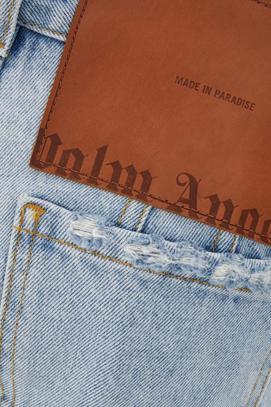 Palm Angels Jeans in denim, view 3