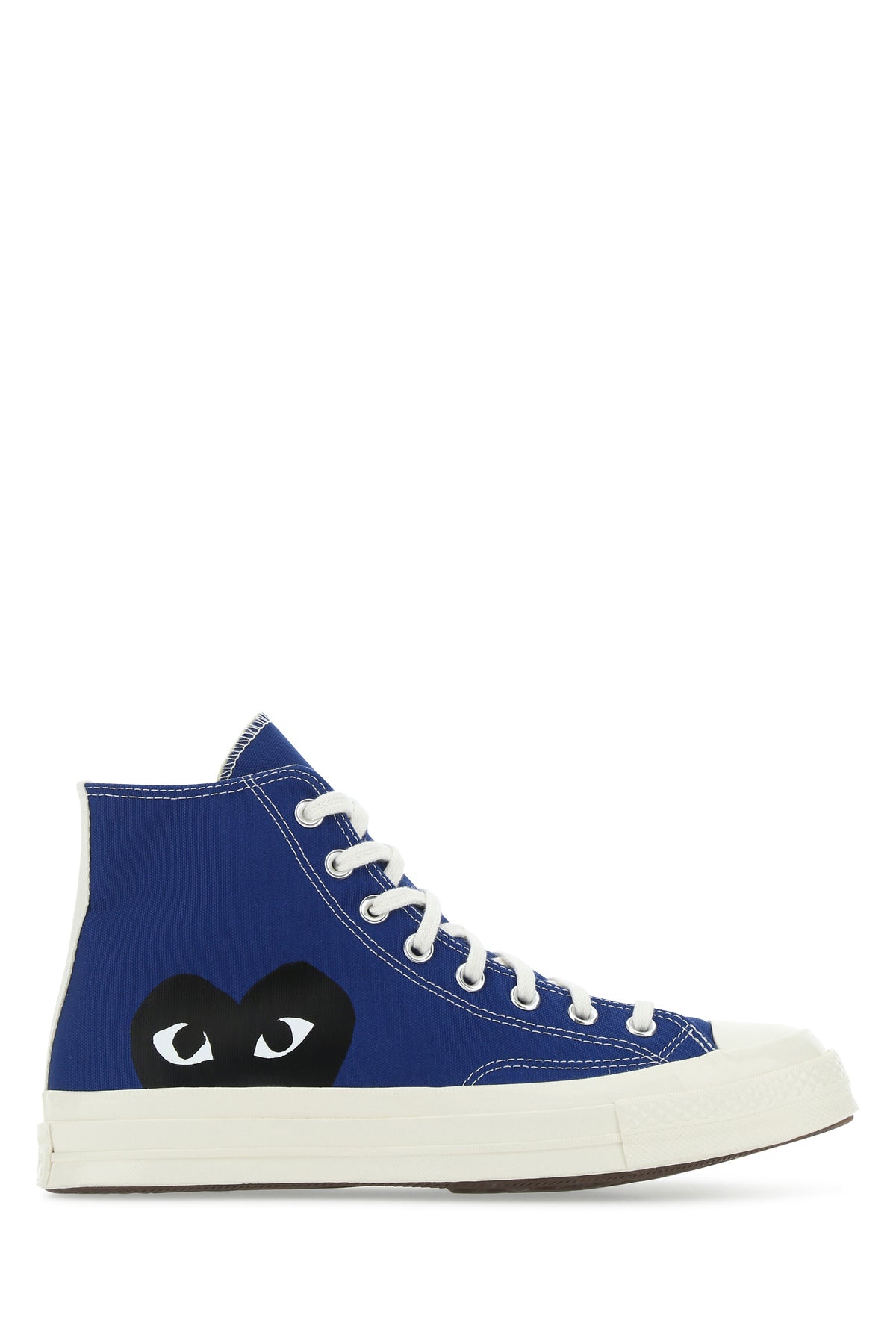 COMME DES GARCONS PLAY Sneakers Comme Des Garçons X Converse in tela blu