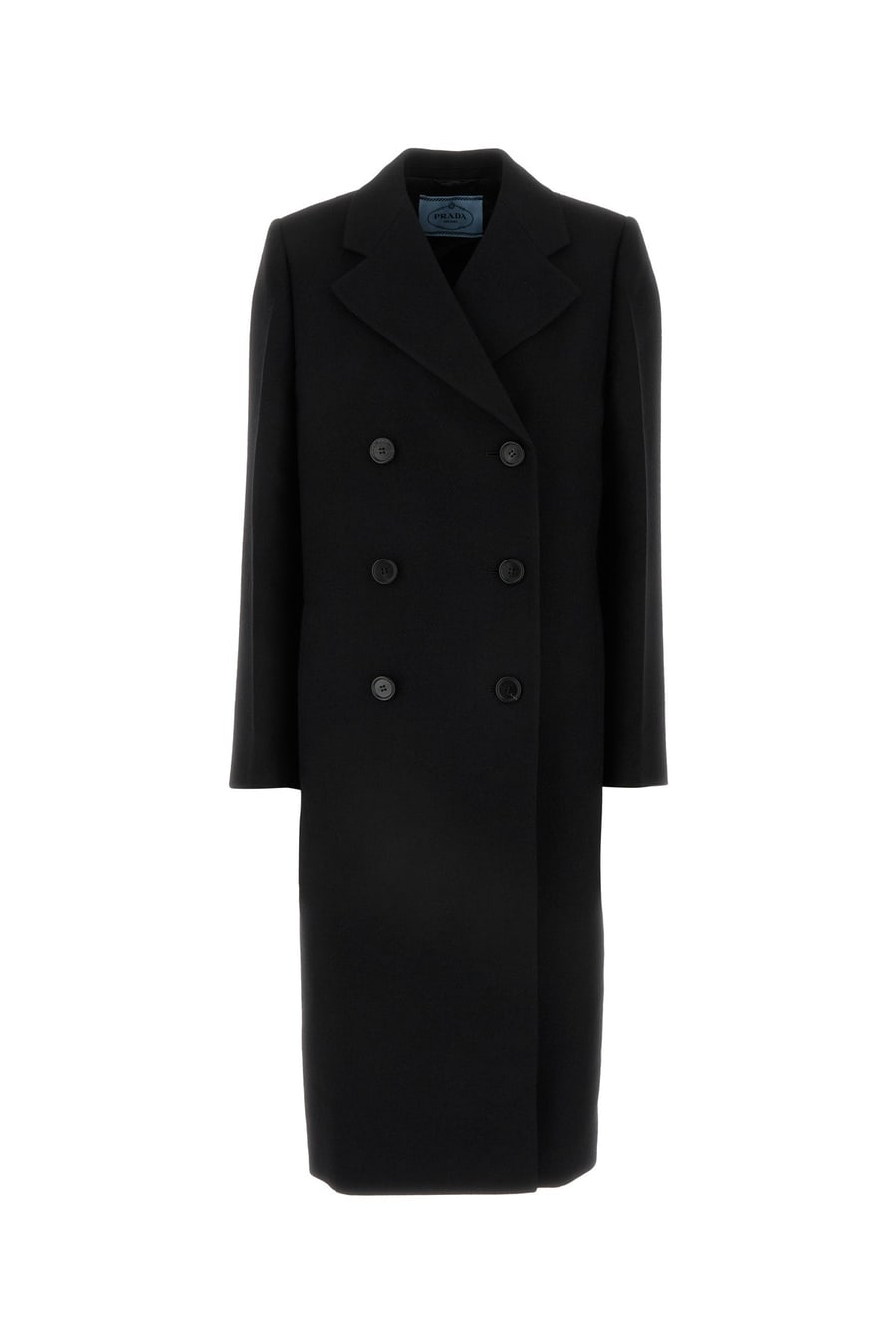 Prada Cappotto in lana nera
