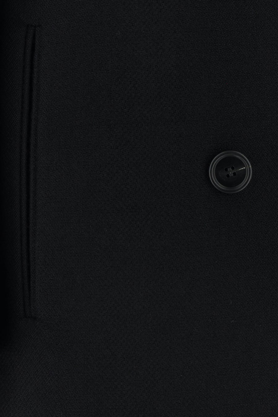 Prada Cappotto in lana nera, view 3