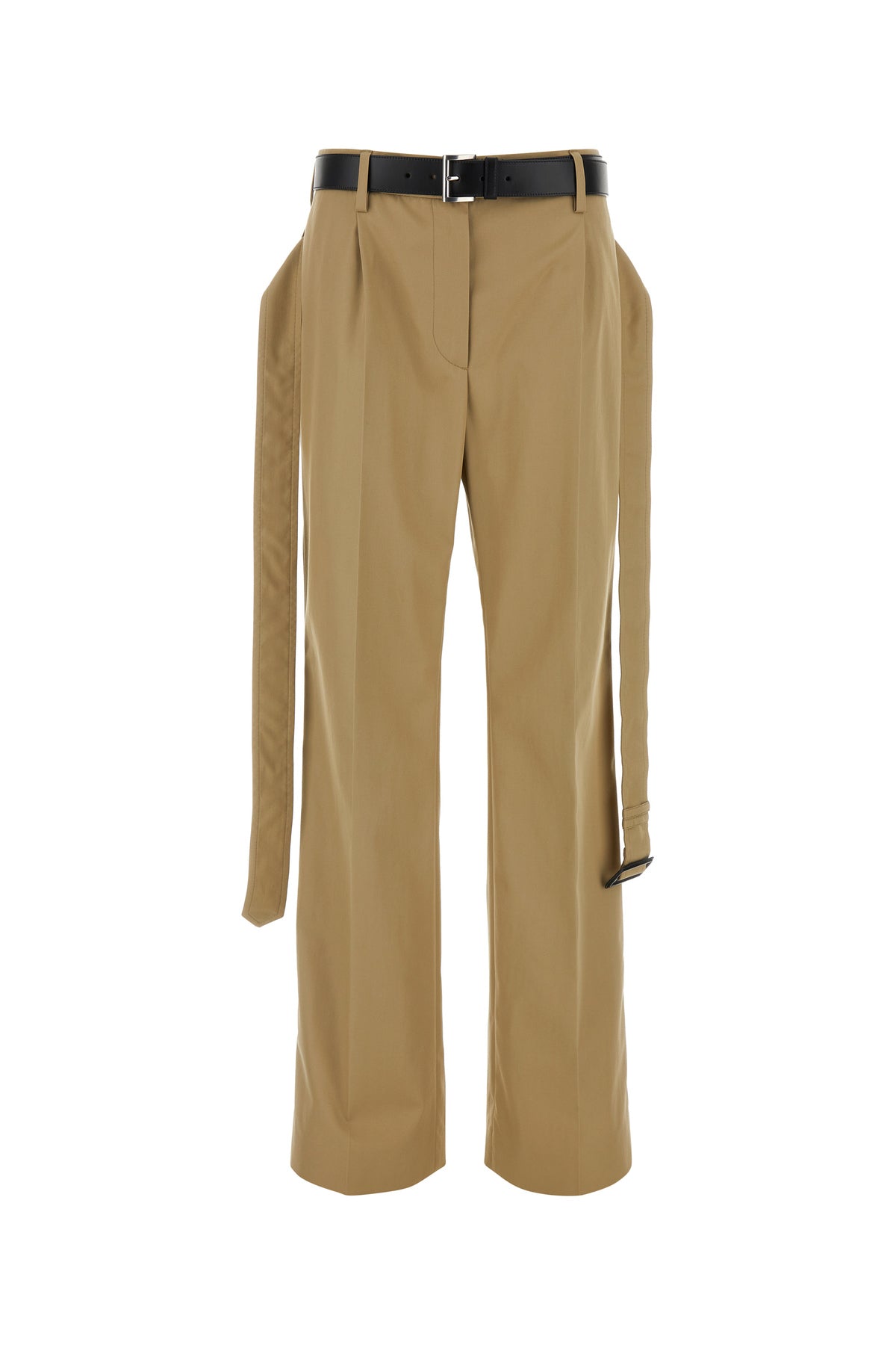 Prada Pantalone in twill cappuccino