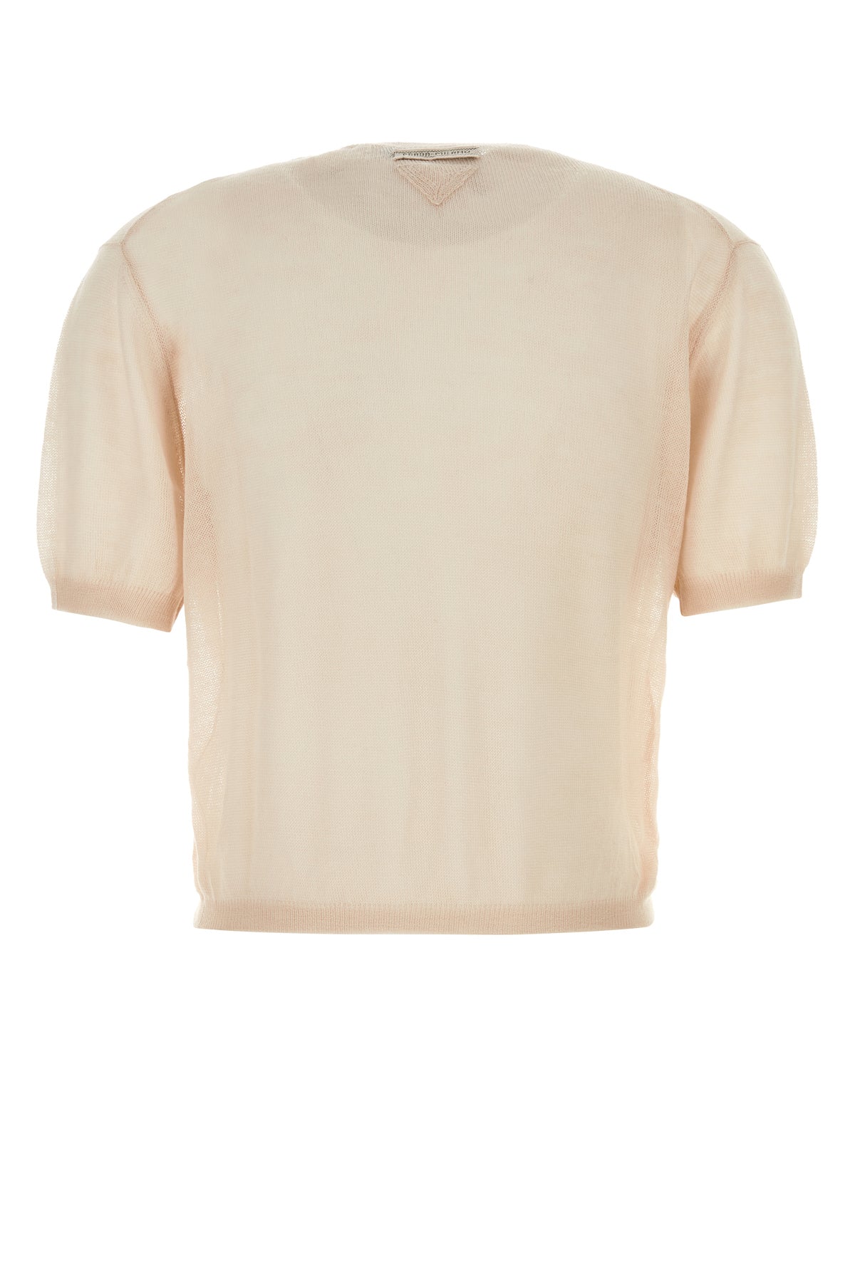 Prada Maglione in cashmere rosa carne, view 2