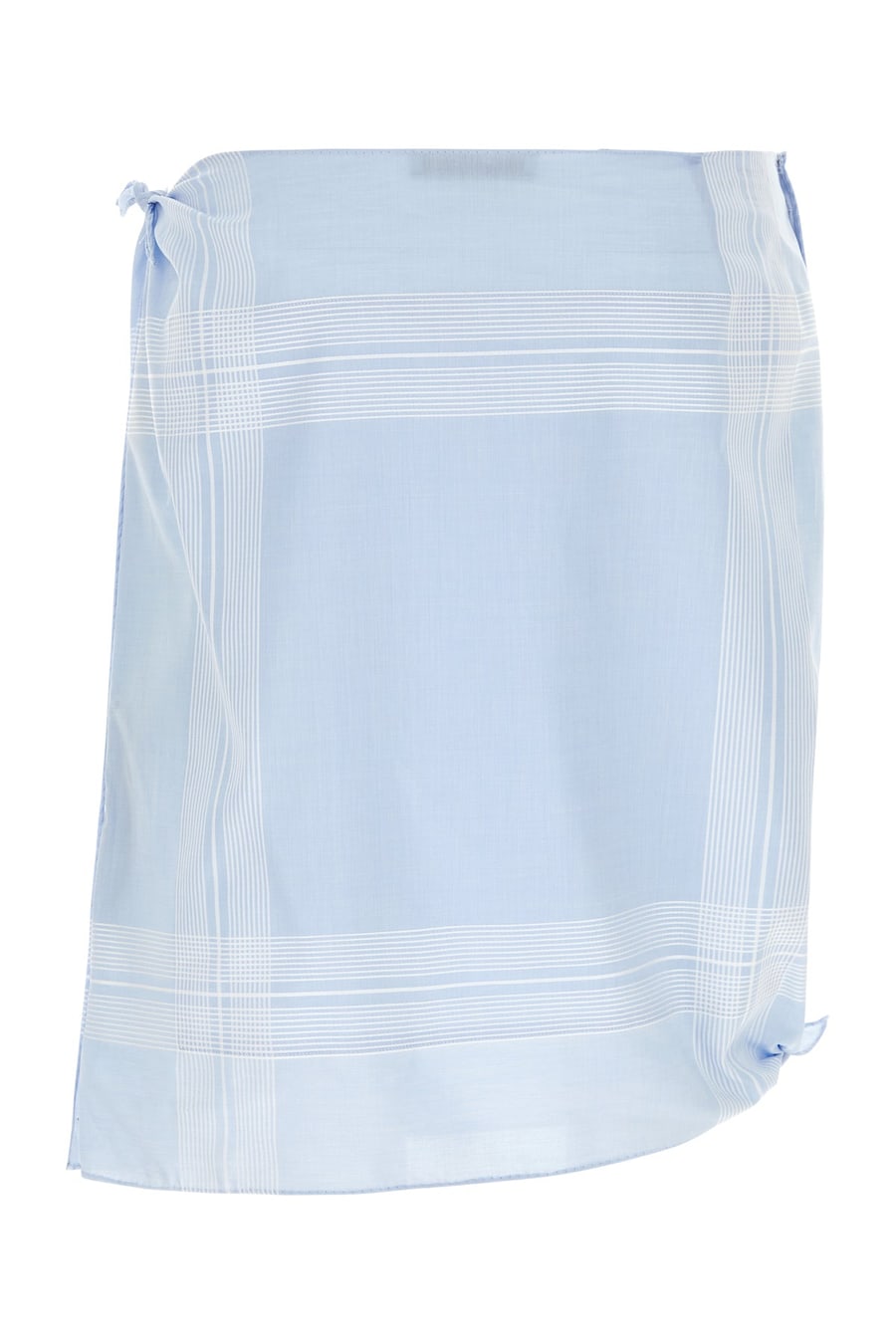 Prada Gonna in cotone azzurro, view 2