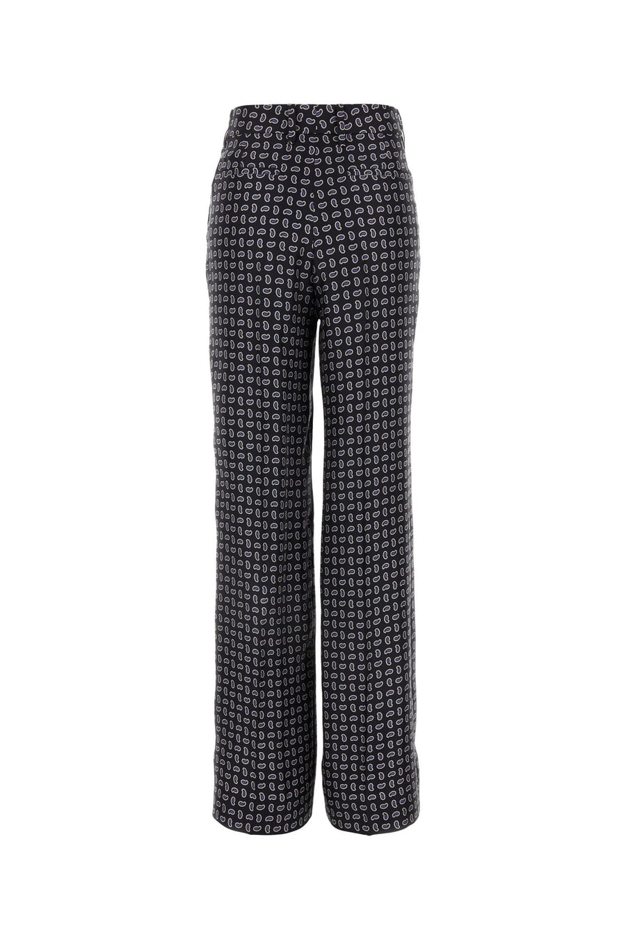 Prada Pantalone in seta stampata, view 2